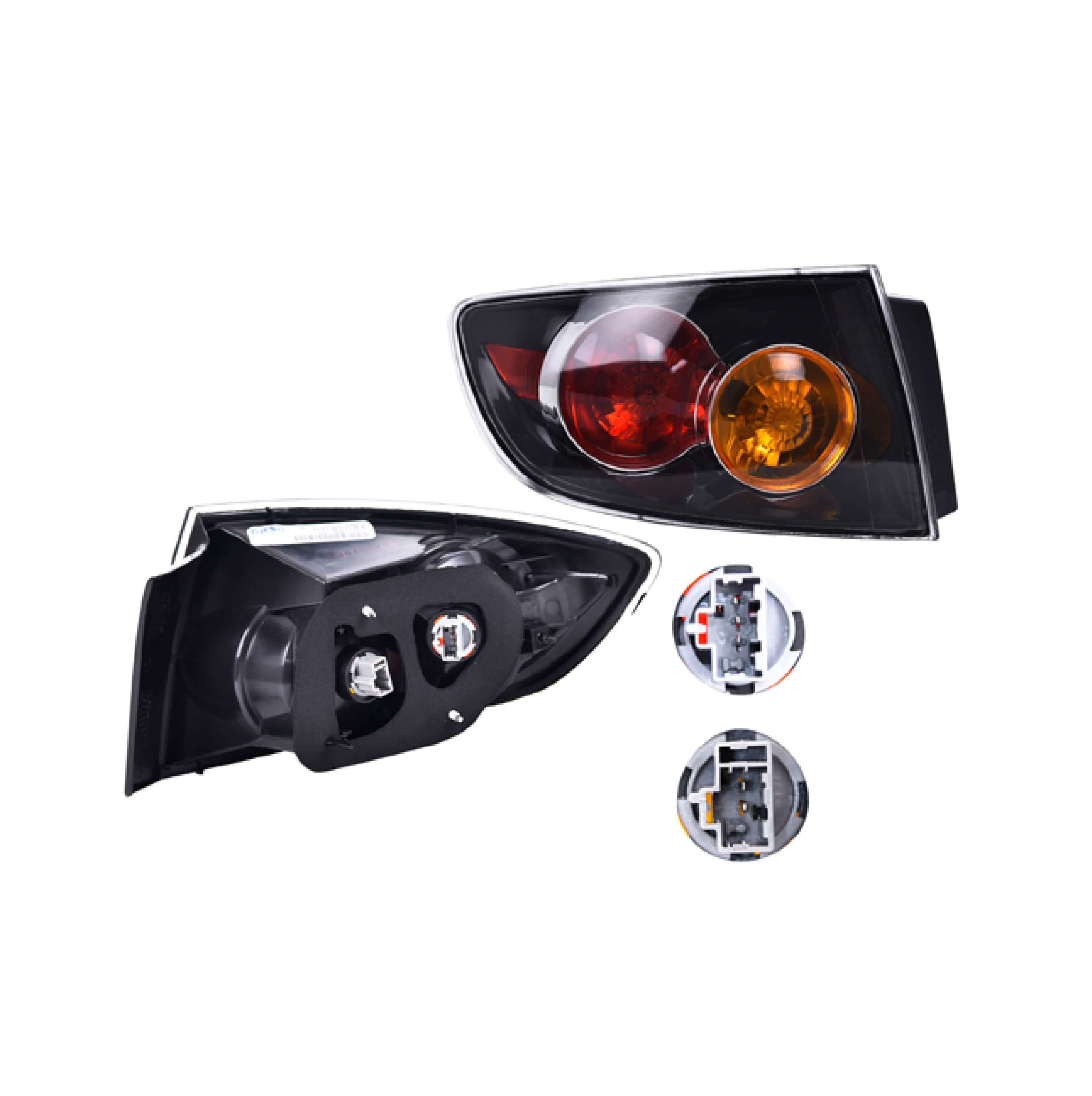 Calavera Exterior Mazda 3 Sedan 2006-2009 Depo Izquierda