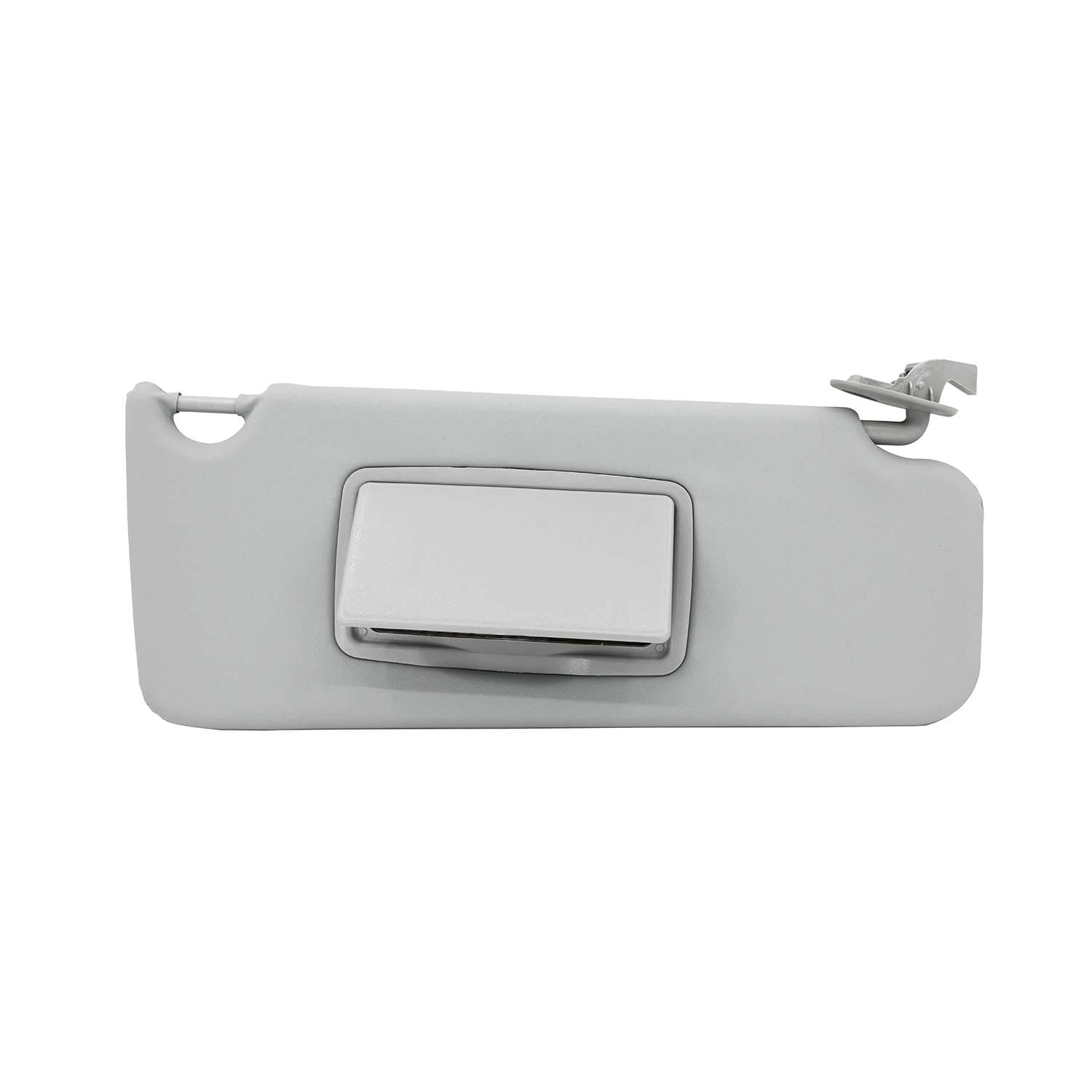 Visera Nissan Platina 2002-2010 Con Espejo Sin Luz Gris Vinipiel Generica Tipo Original Derecha Delantera Generica