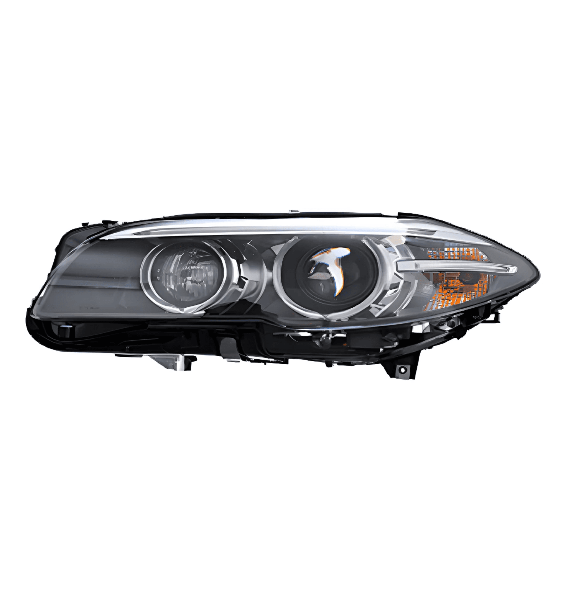 Faro Izquierdo Bmw Serie 5 2014-2016 4 Puertas Para Foco Xenon Depo