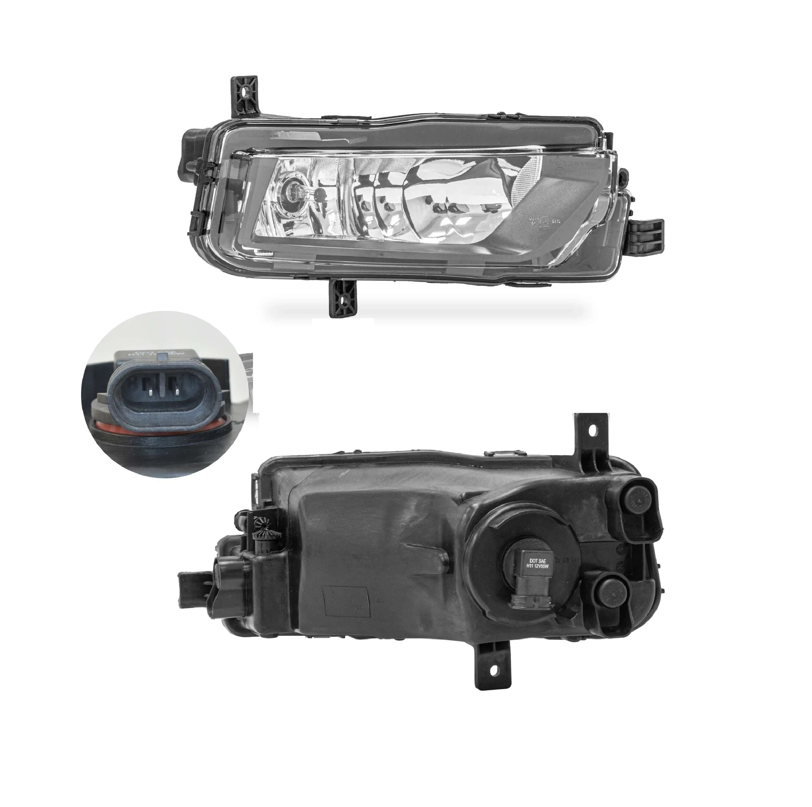 Faro niebla derecho Volkswagen Caddy Pasajeros 2016-2020 sin foco