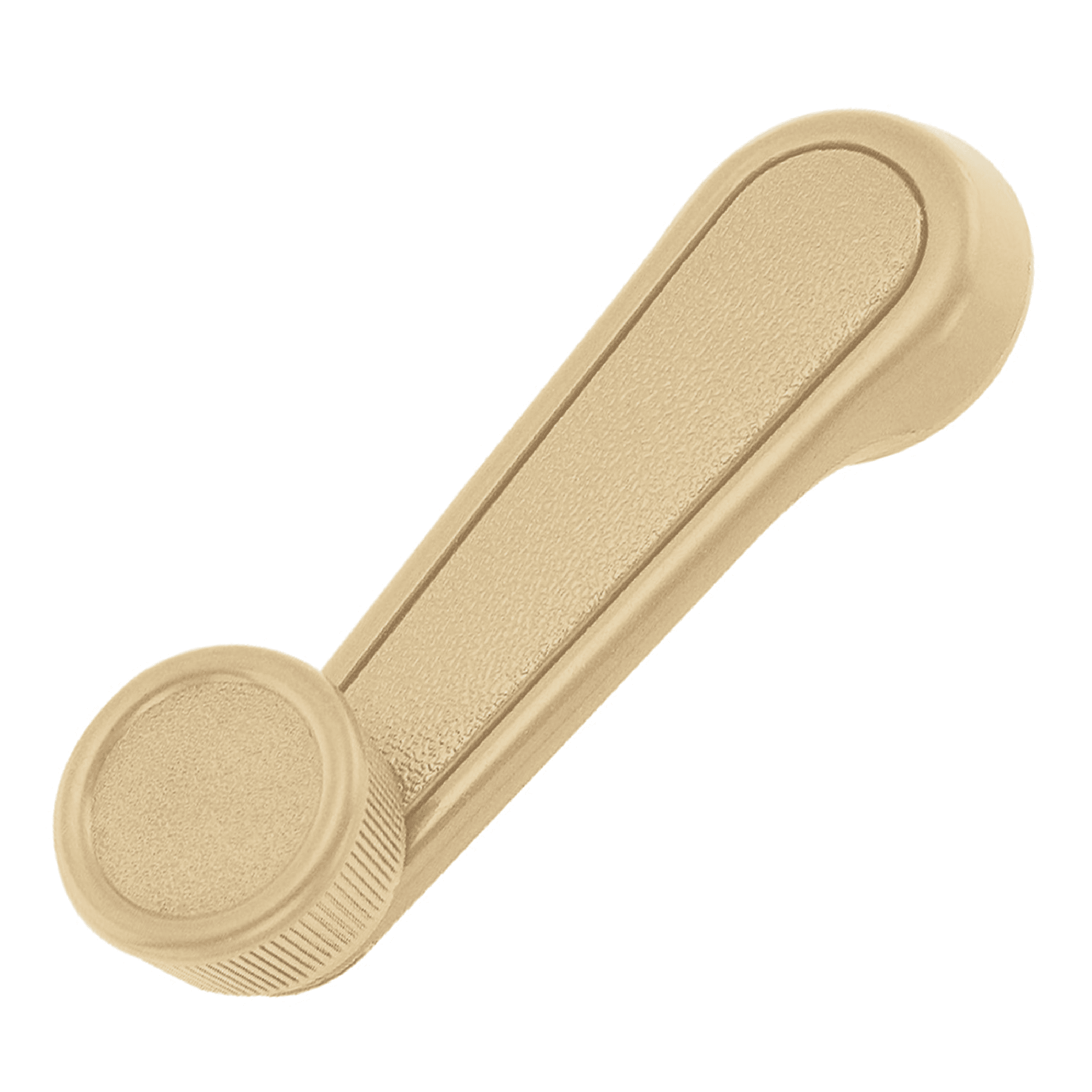 Manija De Elevar Toyota Corolla 1989-1991 Beige Plastico Beige Hushan