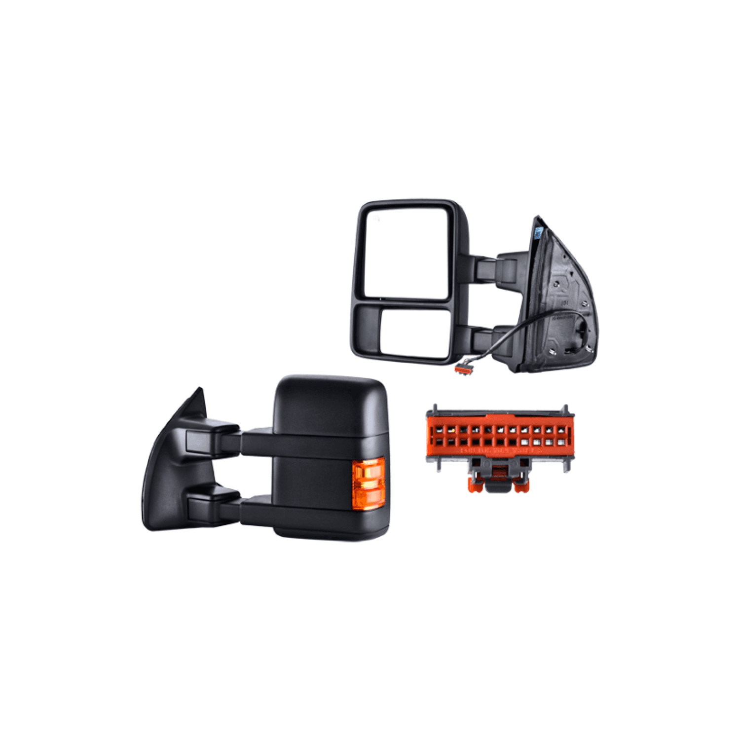 Espejo Izquierdo Con Desempañante Ford F-350 6.2 2P / Ford F-350 6.7 2P / Ford F-350 6.2 4P / Ford F-350 6.7 4P / Ford Super Duty 2008-2016