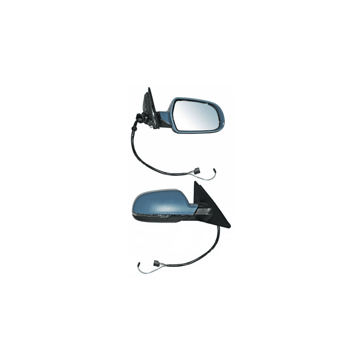 Espejo Audi A4 2010-2016 Electrico Para Pintar Con Desempañante Con Memoria Con Sensor Punto Ciego Con Direccional Derecho