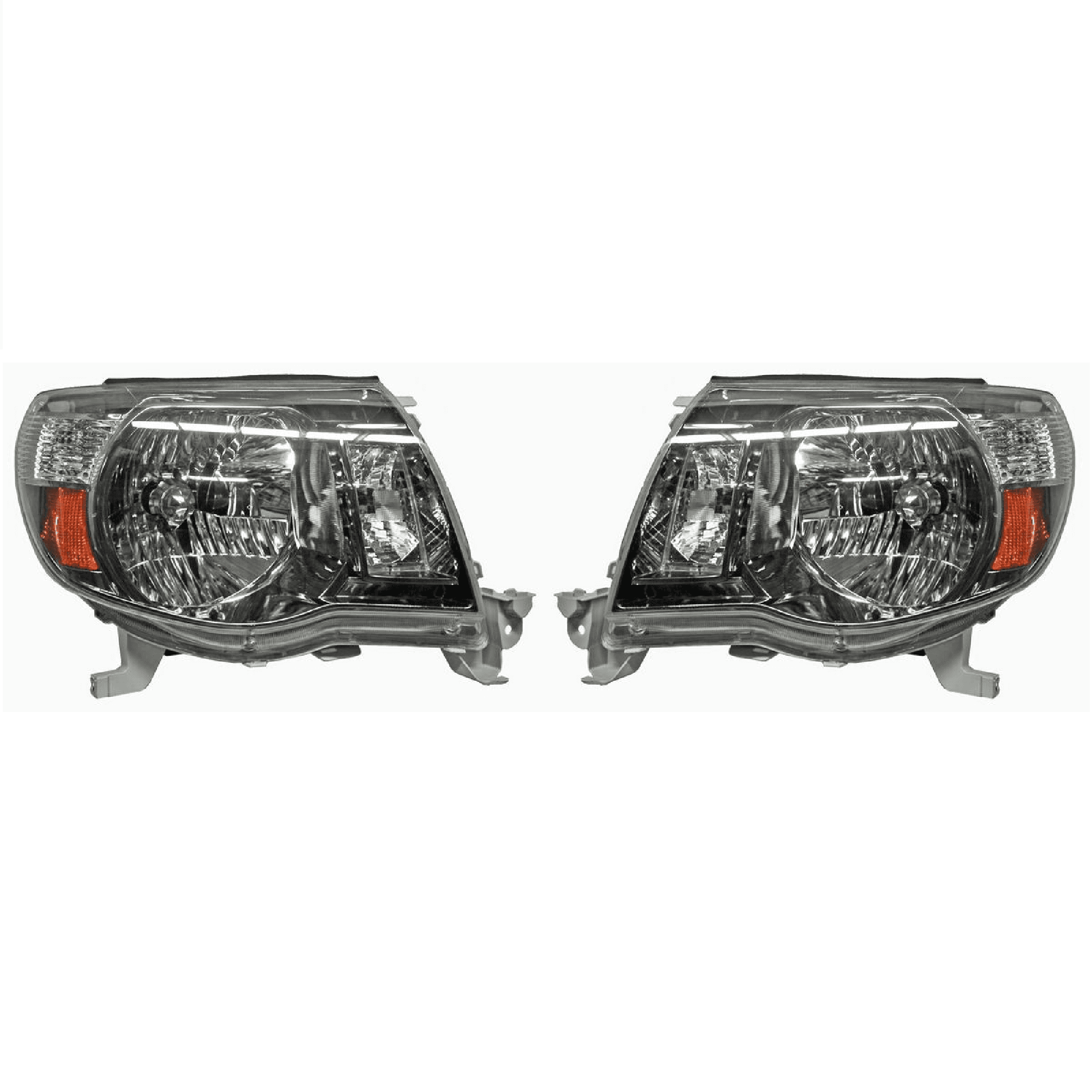 Par Faros Toyota Tacoma 2009-2011 Fondo Negro