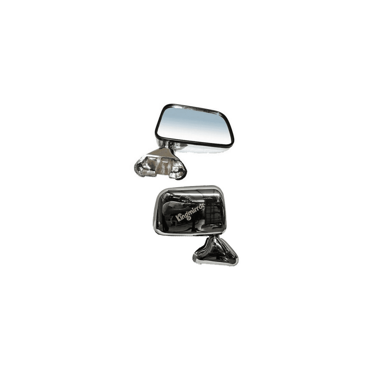 Espejo Toyota Pickup 1989-1995 Sin Control Cromo Derecho