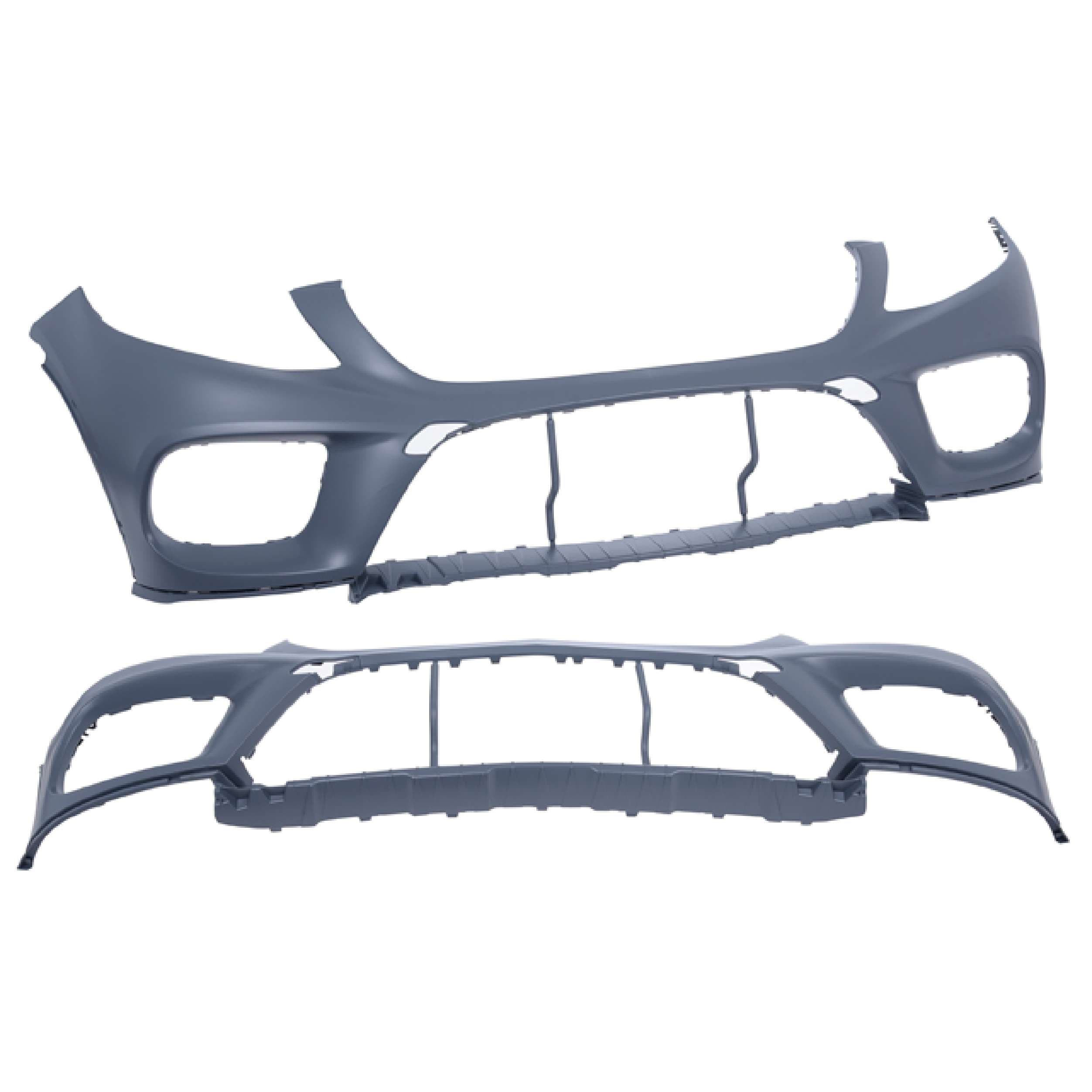 Facia Delantera Superior Para Pintar Mercedes Benz Gle 2016-2019 / Mercedes Benz Gle43 Amg 2017-2019 / Mercedes Benz Gle450 Amg 2016