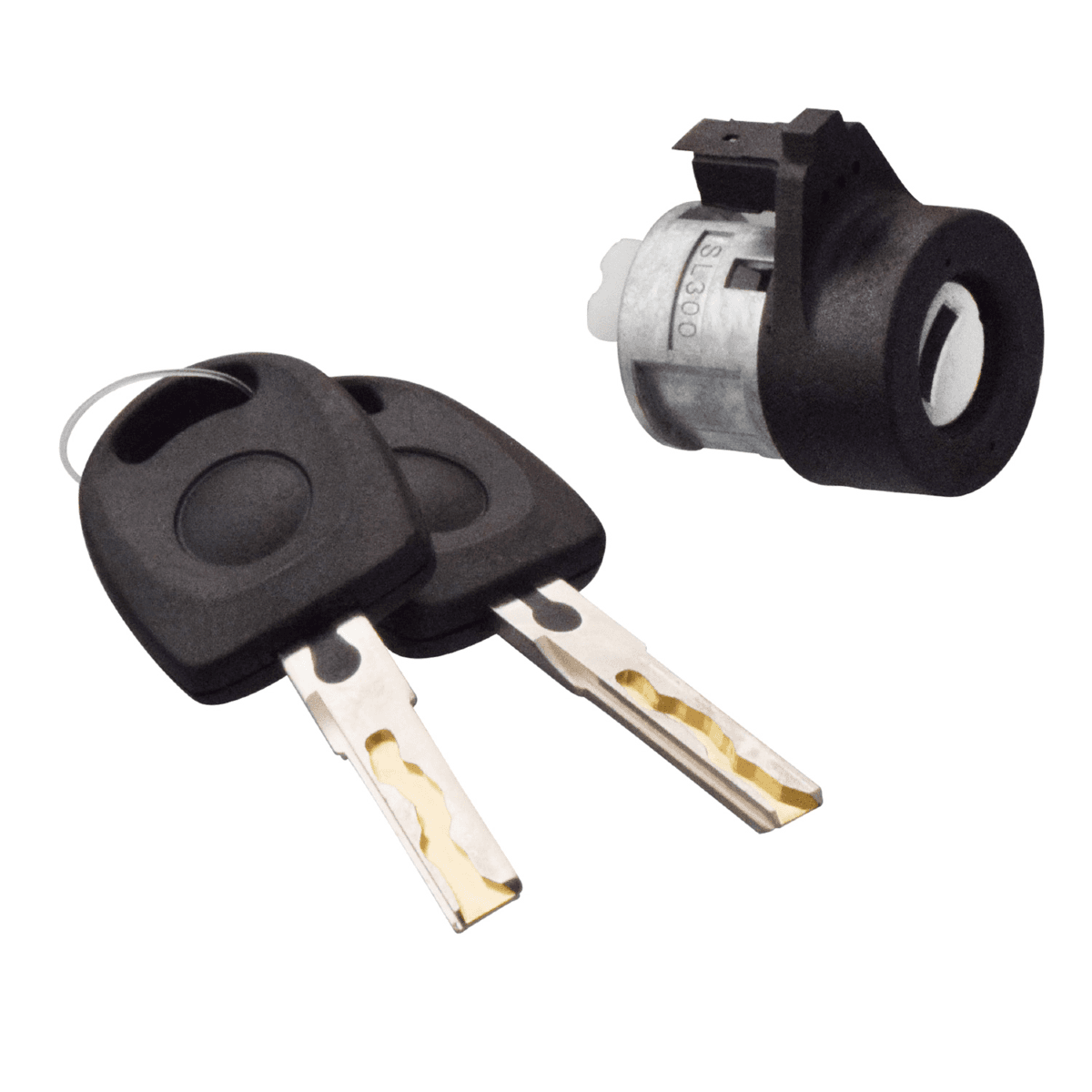 Cilindro De Encendido Volkswagen Jetta Clasico 2008-2015 2 Pines Metal Negro 12V Manijauto