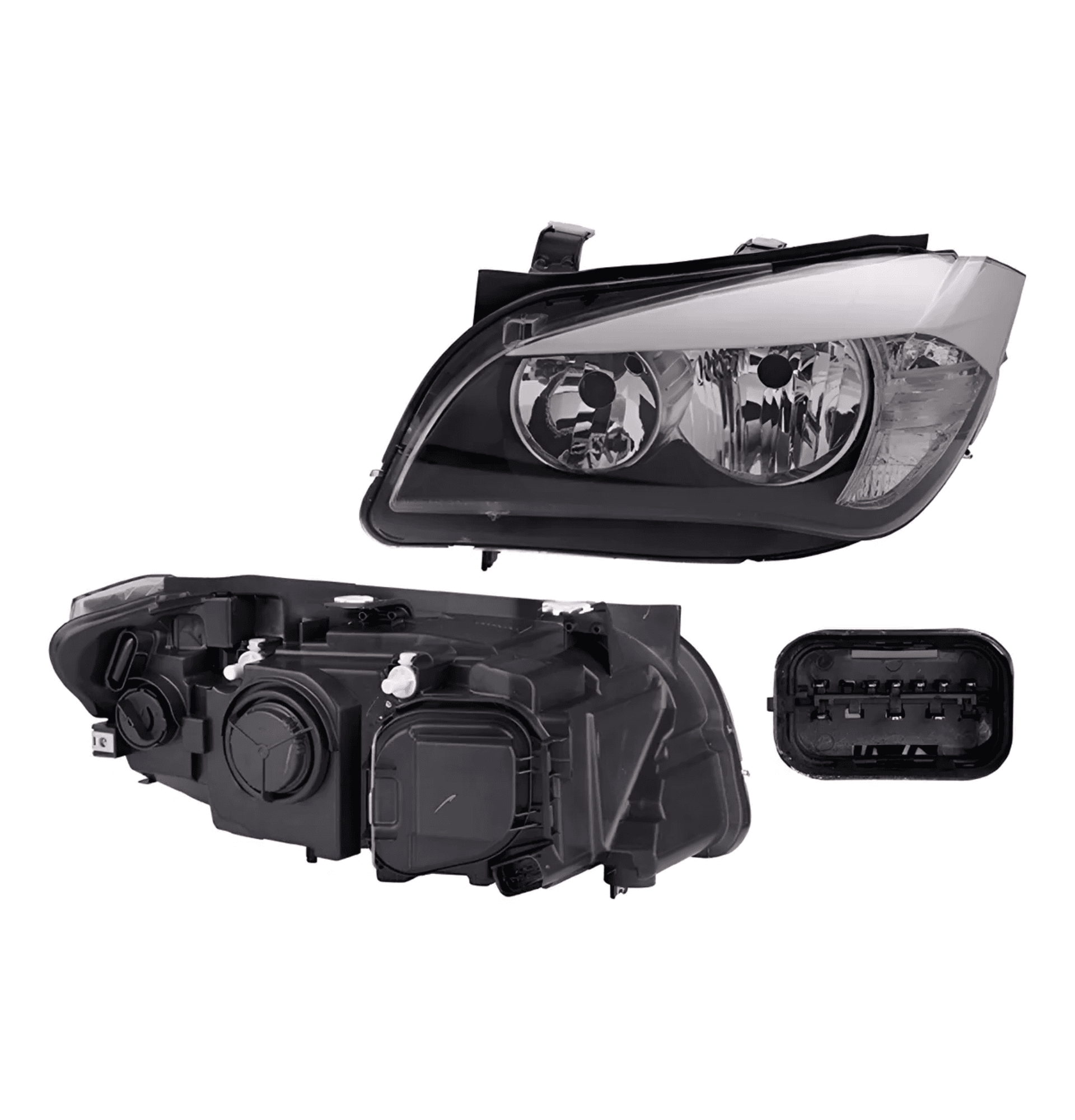 Faro Izquierdo Bmw X1 2010-2012 Sin Foco Halogeno Depo