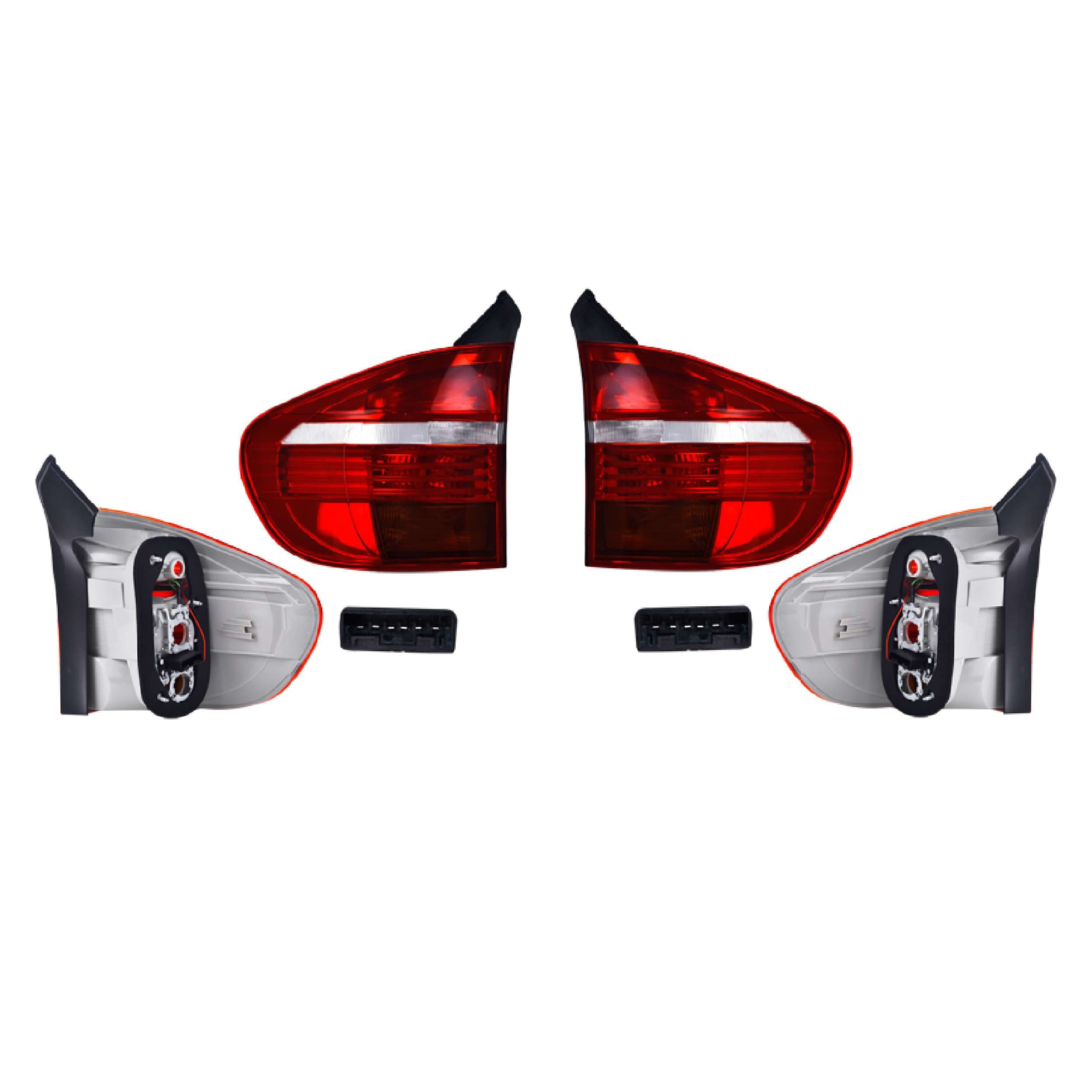 Par Calaveras Exteriores Leds Bmw X5 2007-2010 Depo