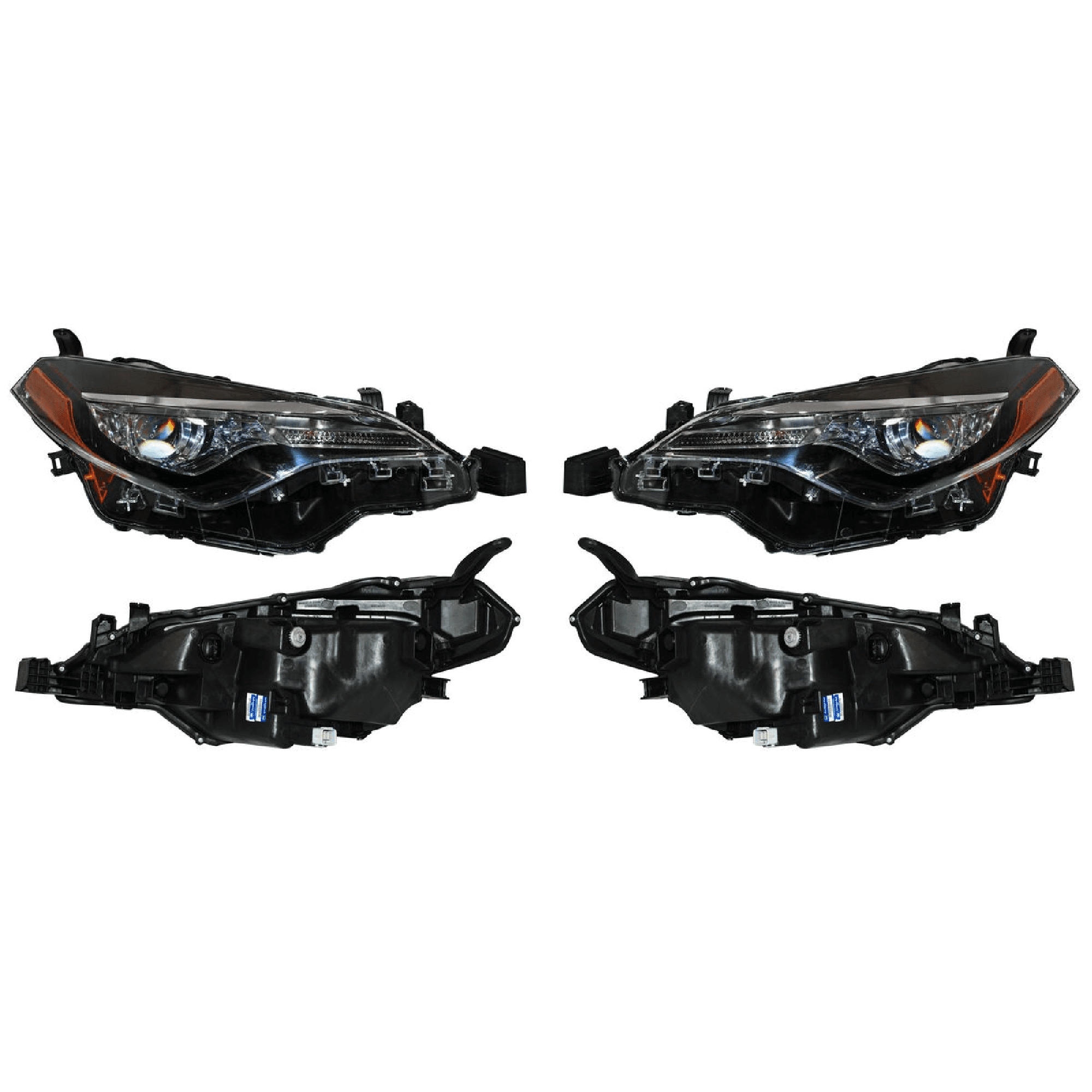 Par Faros Toyota Corolla 2017-2019 Base/ Con Le Leds