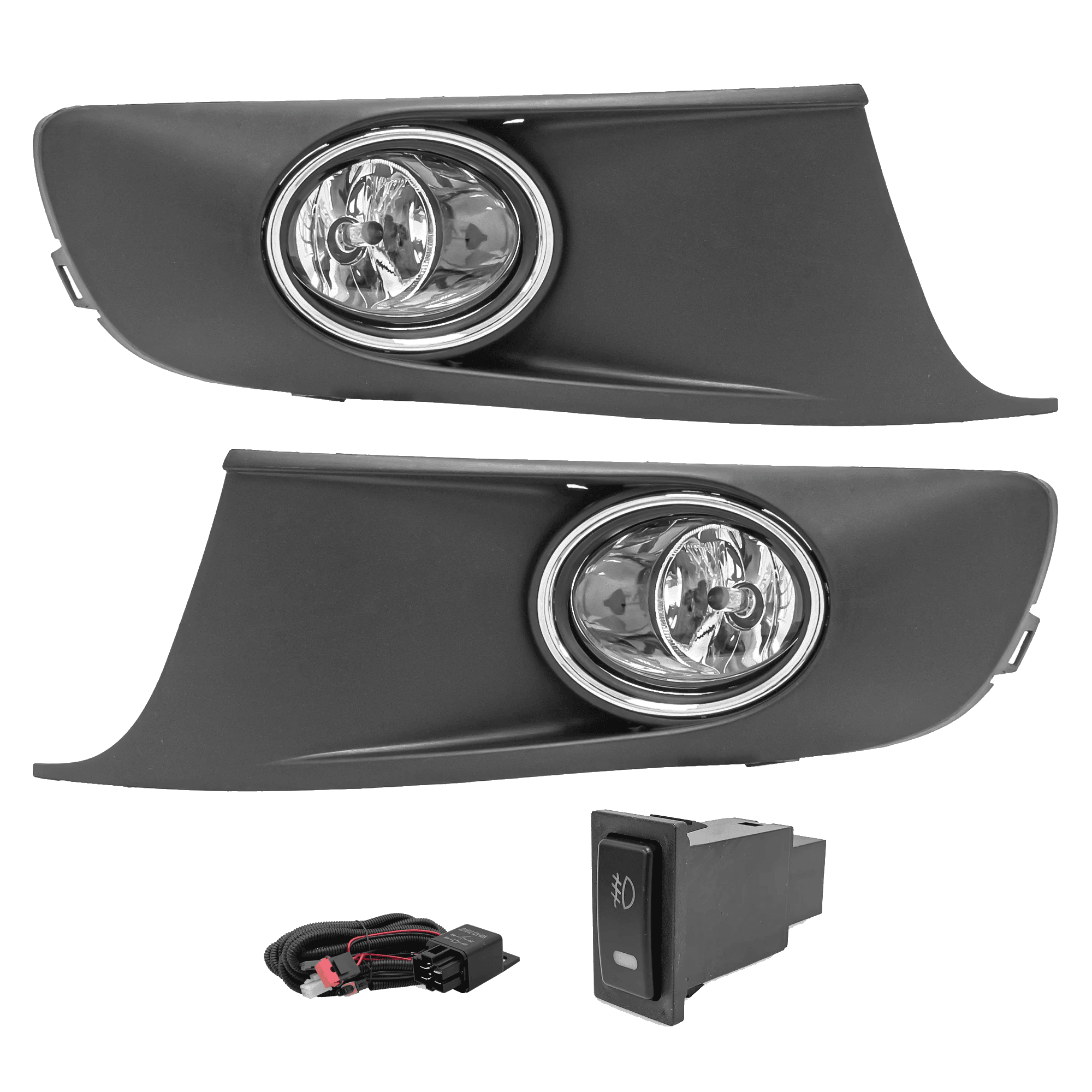 Kit faros niebla Volkswagen Caddy 2014-2015 con arnes switch Universal y focos
