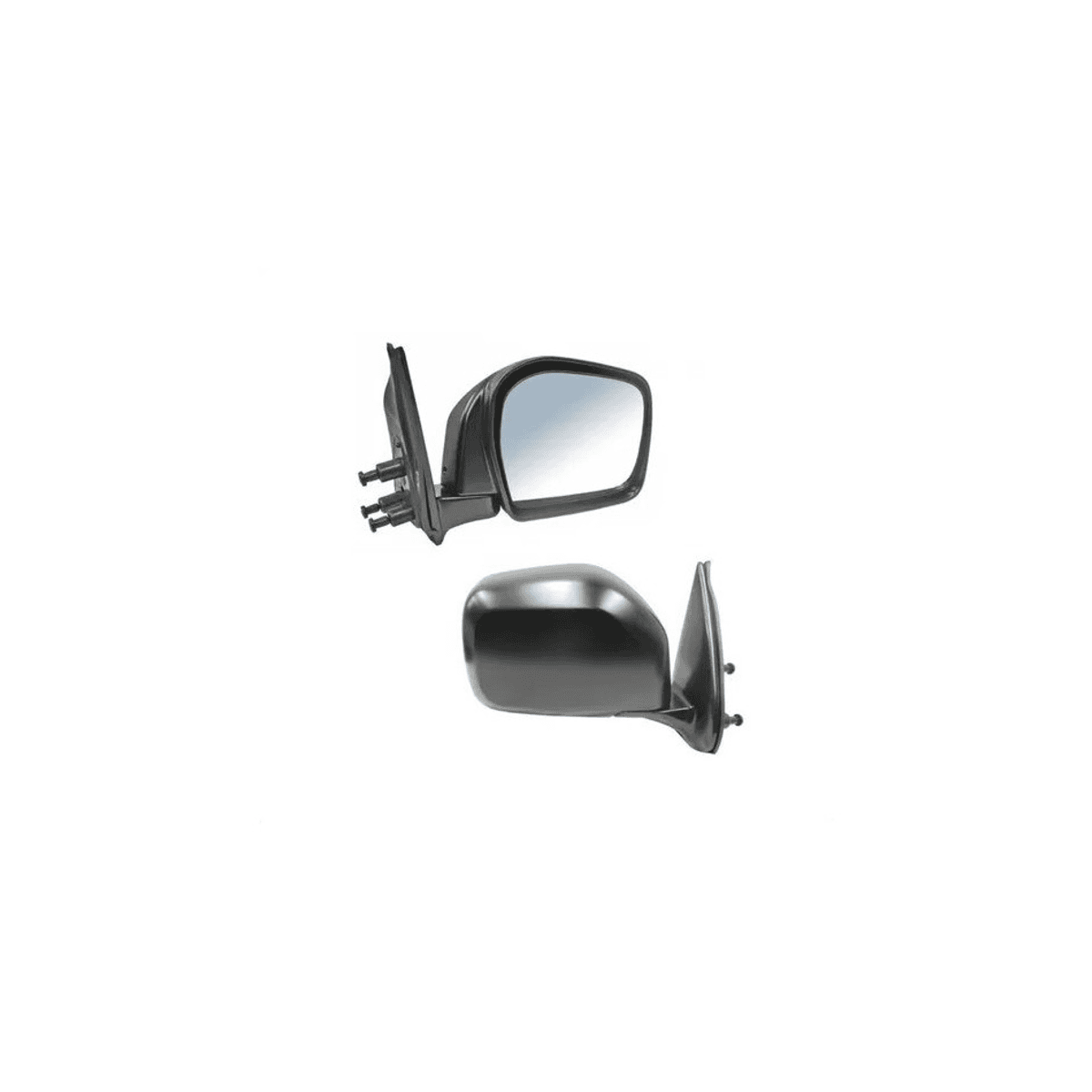 Espejo Toyota Tacoma Dlx/ S-Runner/ Pre Runner/ Base 2001-2004 Con Control Manual Negro Derecho
