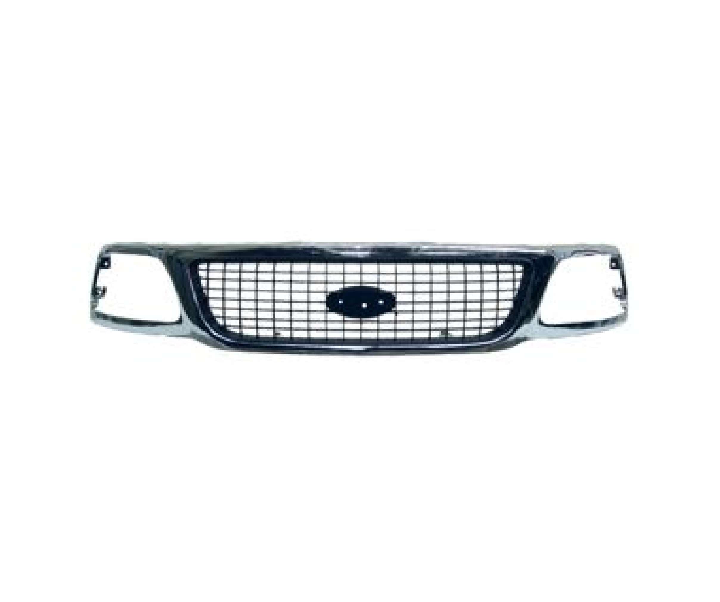 Parrilla Ford Expedition Xlt 1999-2002 Cromada Fondo Negro