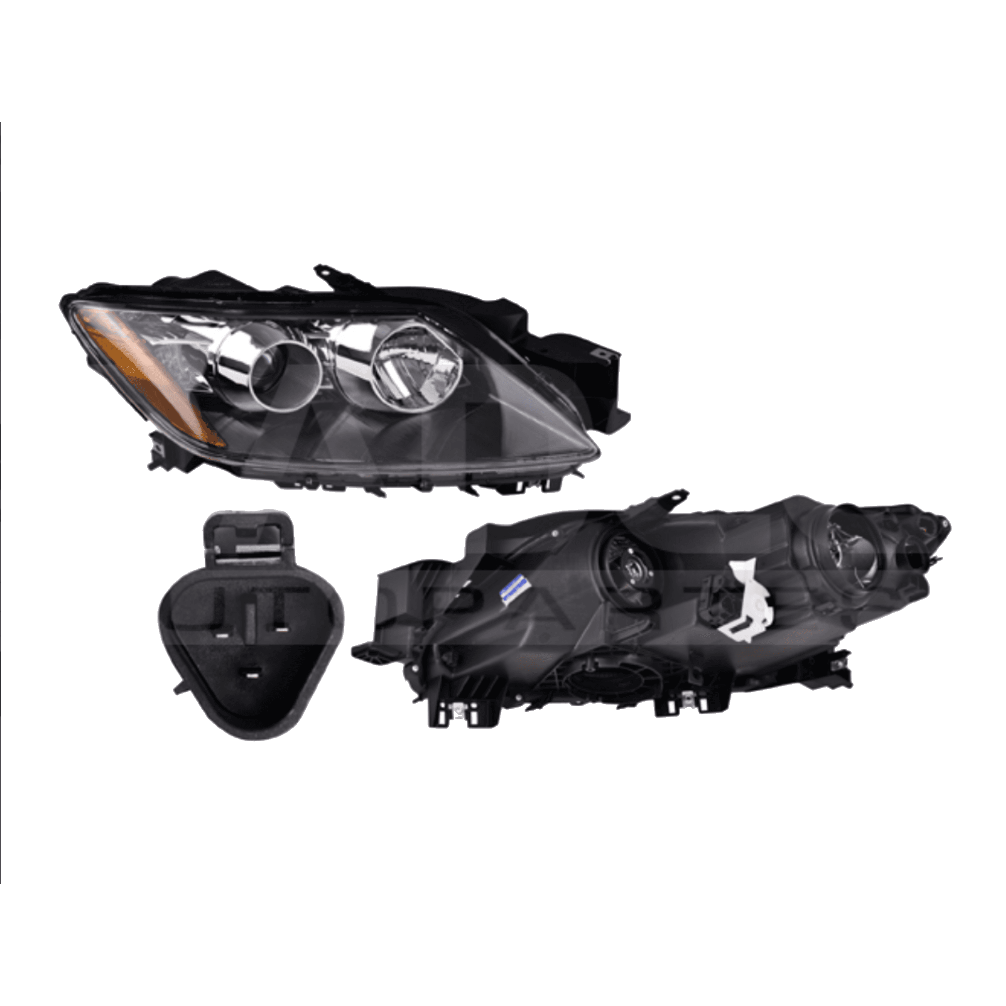 Faro Derecho Mazda Cx-7 2007-2012 Para Foco Xenon Tyc