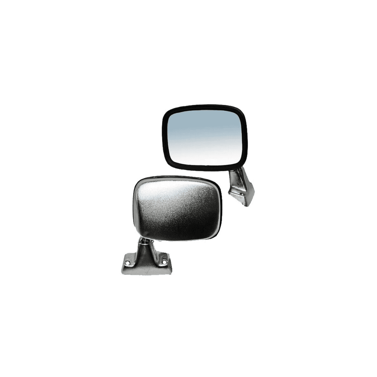 Espejo Toyota Pickup 1979-1983 Sin Control Cromo Izquierdo