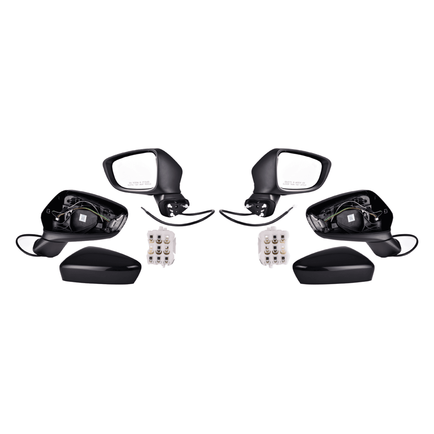 Par Espejos Para Pintar Mazda 6 Gs 2.5L Sedan / Gt 2.5L Sedan / Sport 2.5L Sedan / Touring 2.5L Sedan 2014-2018