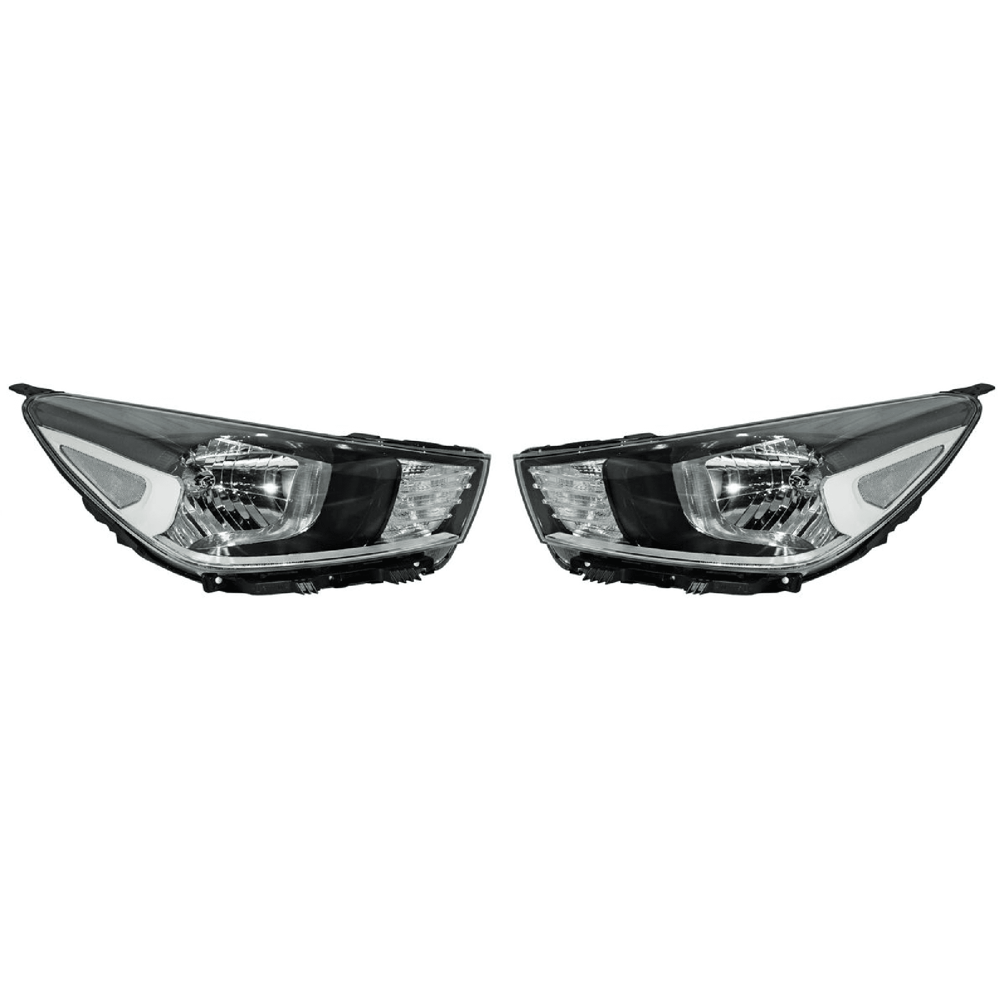 Par Faros P/Kia Kia Rio 2018-2020 Con Motor