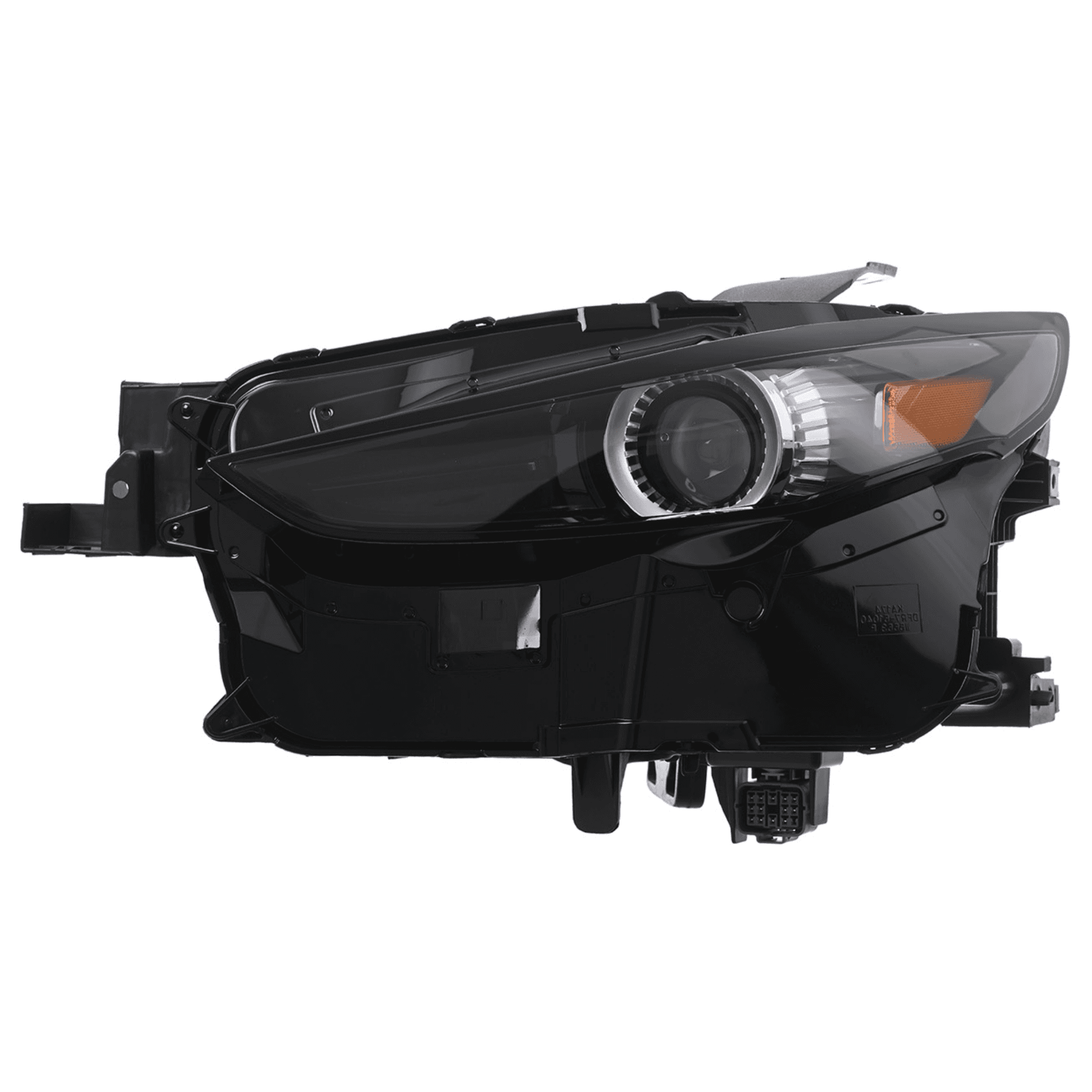 Faro Izquierdo Mazda Cx-30 2020-2025 I Sport Mica Ambar Con Lupa Con Leds Filo Negro Cn