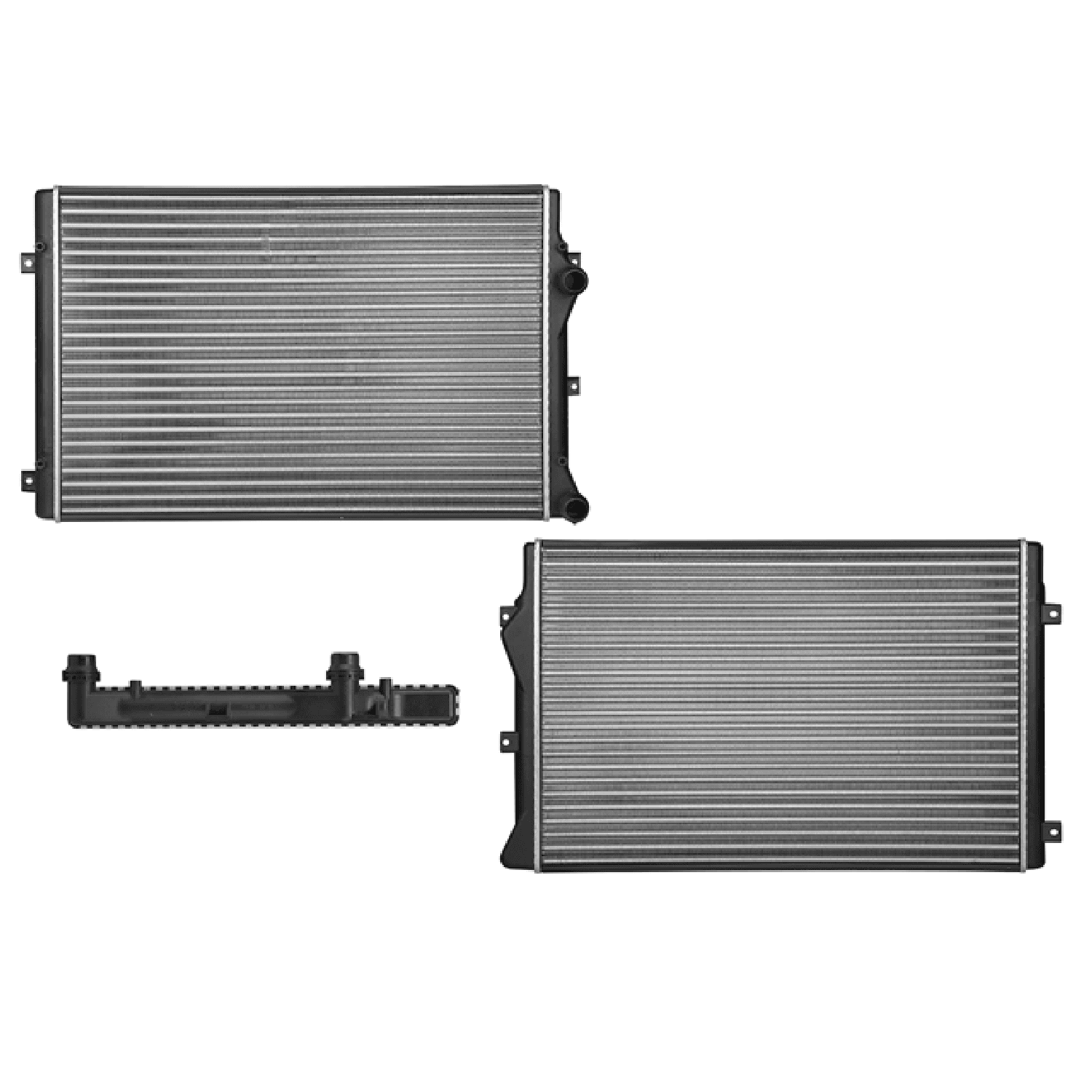 Radiador Audi A3 2009-2013 / Tt 2011-2015 / Seat Altea 2010-2012 / Leon 2009-2013 / Volkswagen Beetle 2012-2013 / Golf 2008-2012 / Jetta L4 2.0L 2008-2015 Standard