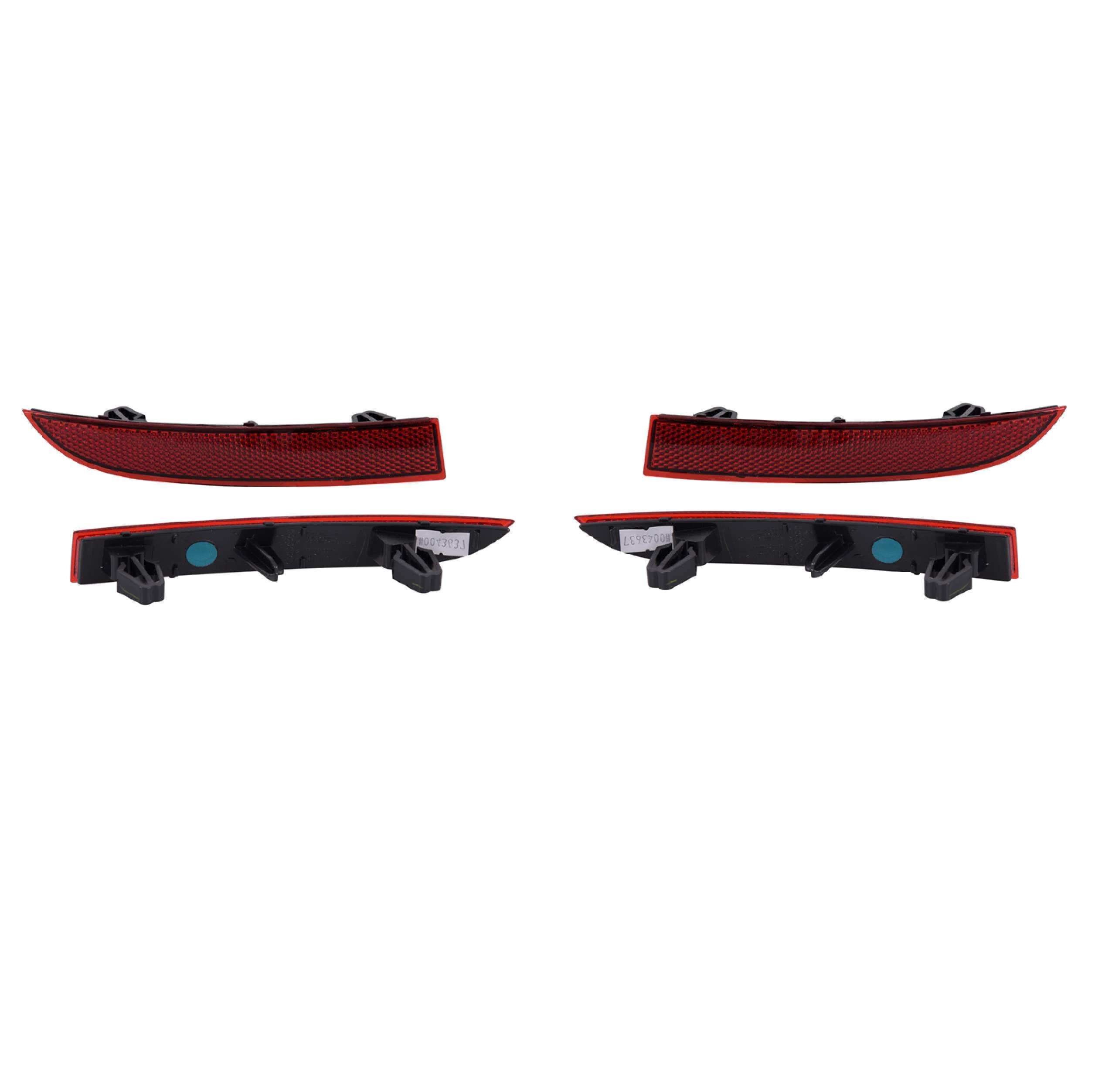 Par Cuartos Reflejante Exterior Traseros Audi A4  2020-2024 Depo