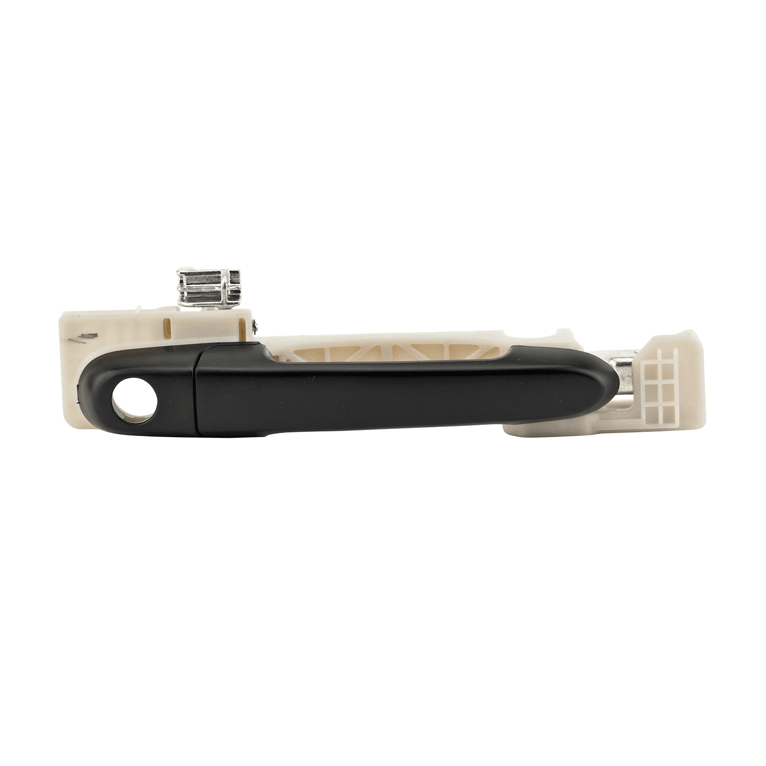 Manija Exterior Dodge Attitude 2006-2011 Con Hoyo Para Llave Con Base Lisa Para Pintar Negra Derecha Delantera Hushan