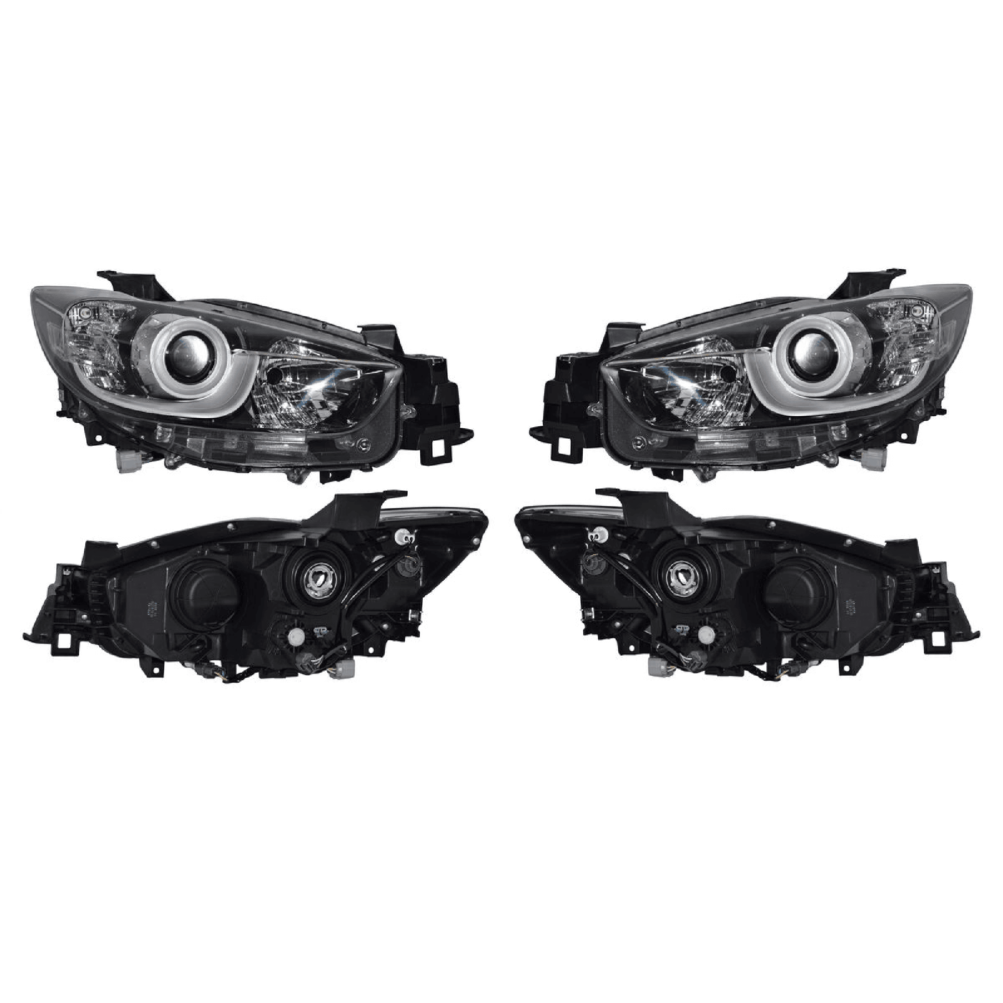 Par Faros Mazda Cx5 S Grand Touring 2013-2017 Con Motor