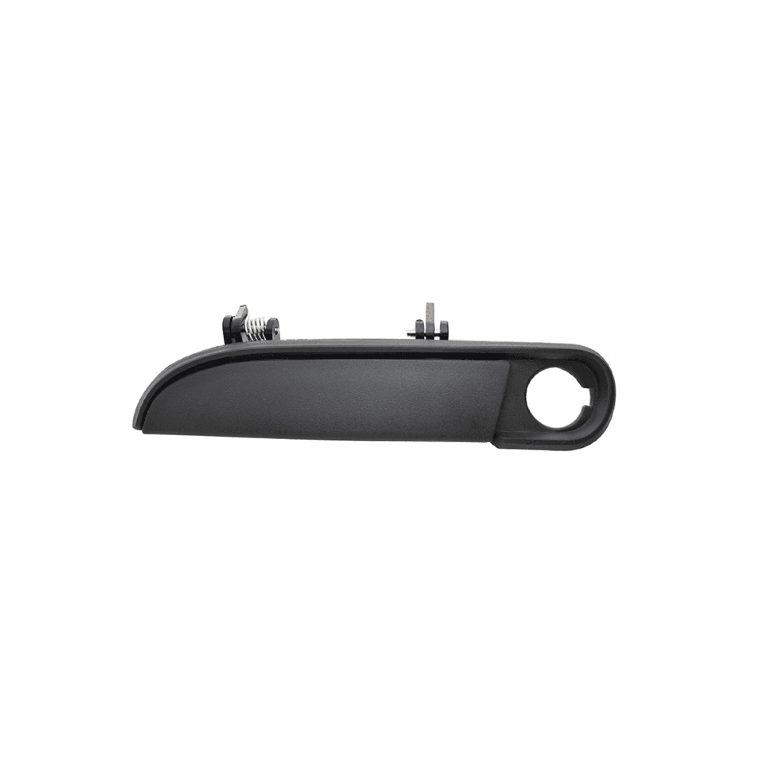 Manija Exterior Mercury Sable 1992-1995 Con Hoyo Para Llave Corrugada Negra Plastico Izquierdo Delantera Hushan