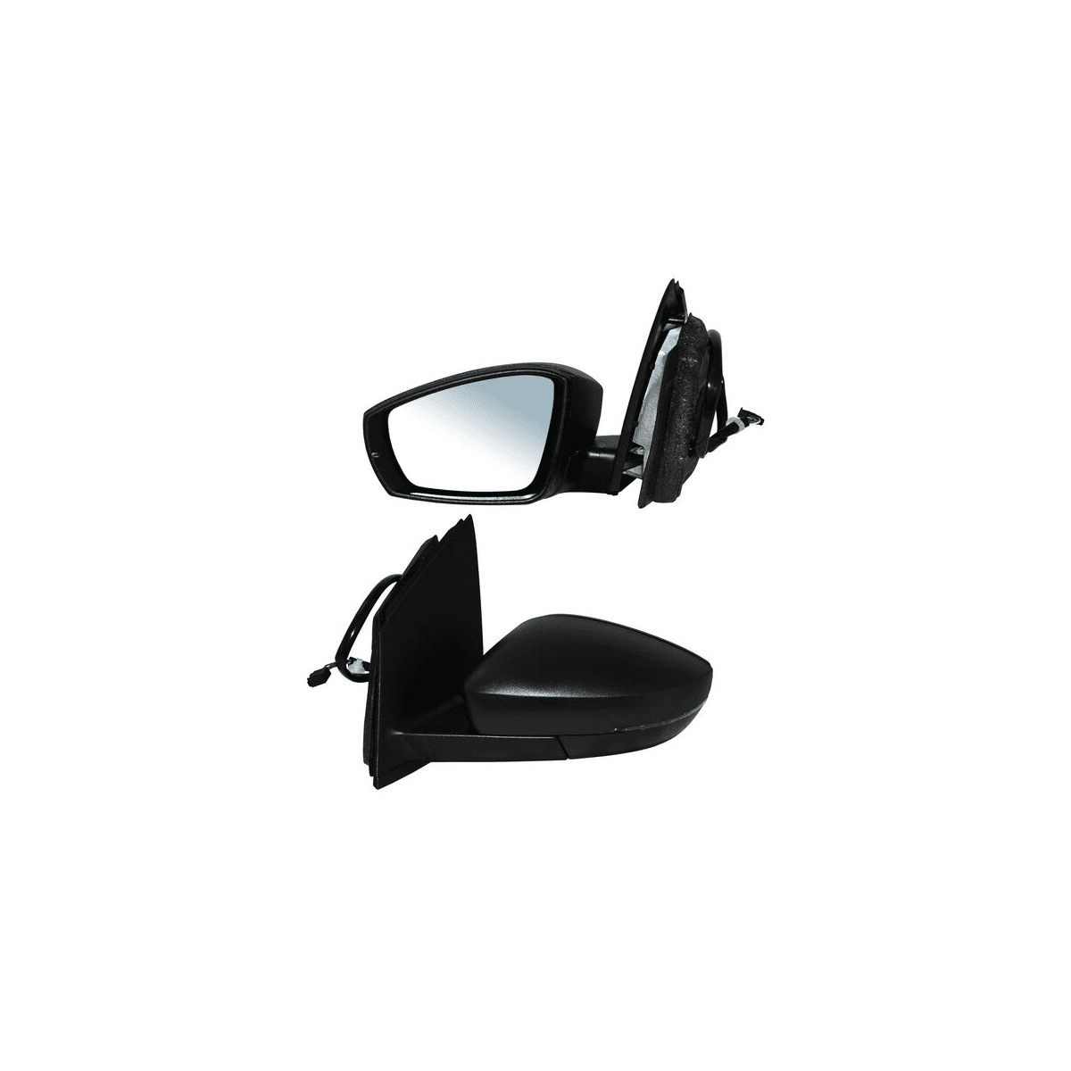 Espejo Vw Vento Comfortline/ Tdi/ Highline/ Starline/ Designsound/ All Star/ Edicion Especial 2016-2021 Electrico Con Desempañante Con Direccional Chino Izquierdo