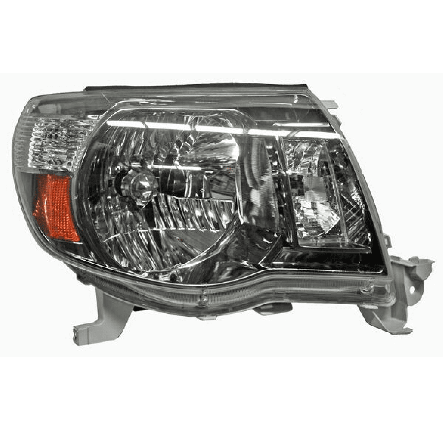 Faro Toyota Tacoma 2009-2011 Fondo Negro Derecho