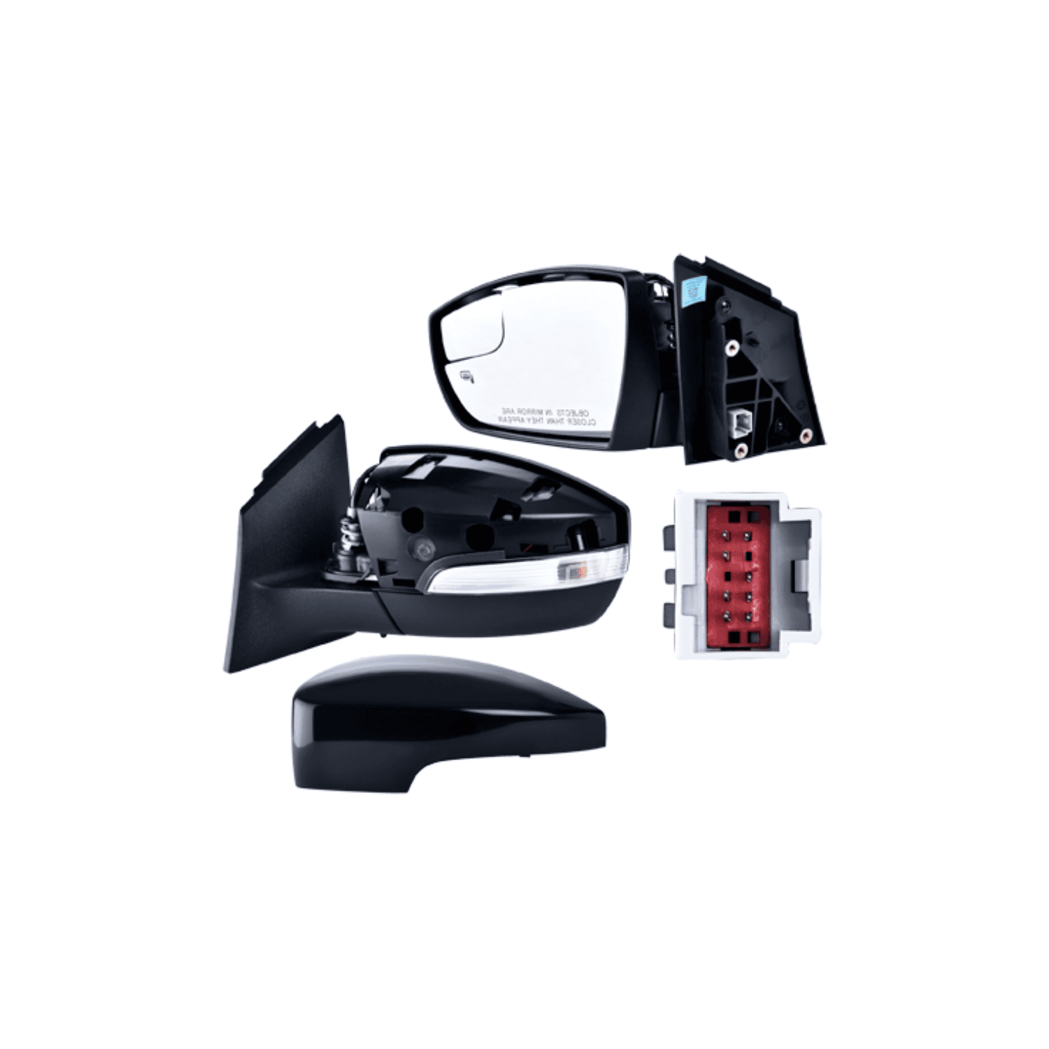 Espejo Izquierdo 8 Pines Ford Focus St 2.0 Sedan / Ford Focus Titanium 2.0 Sedan / Ford Focus Sel 2.0 Sedan / Ford Focus Se 2.0 Sedan / Ford Focus S 2.0 Sedan 2012-2014