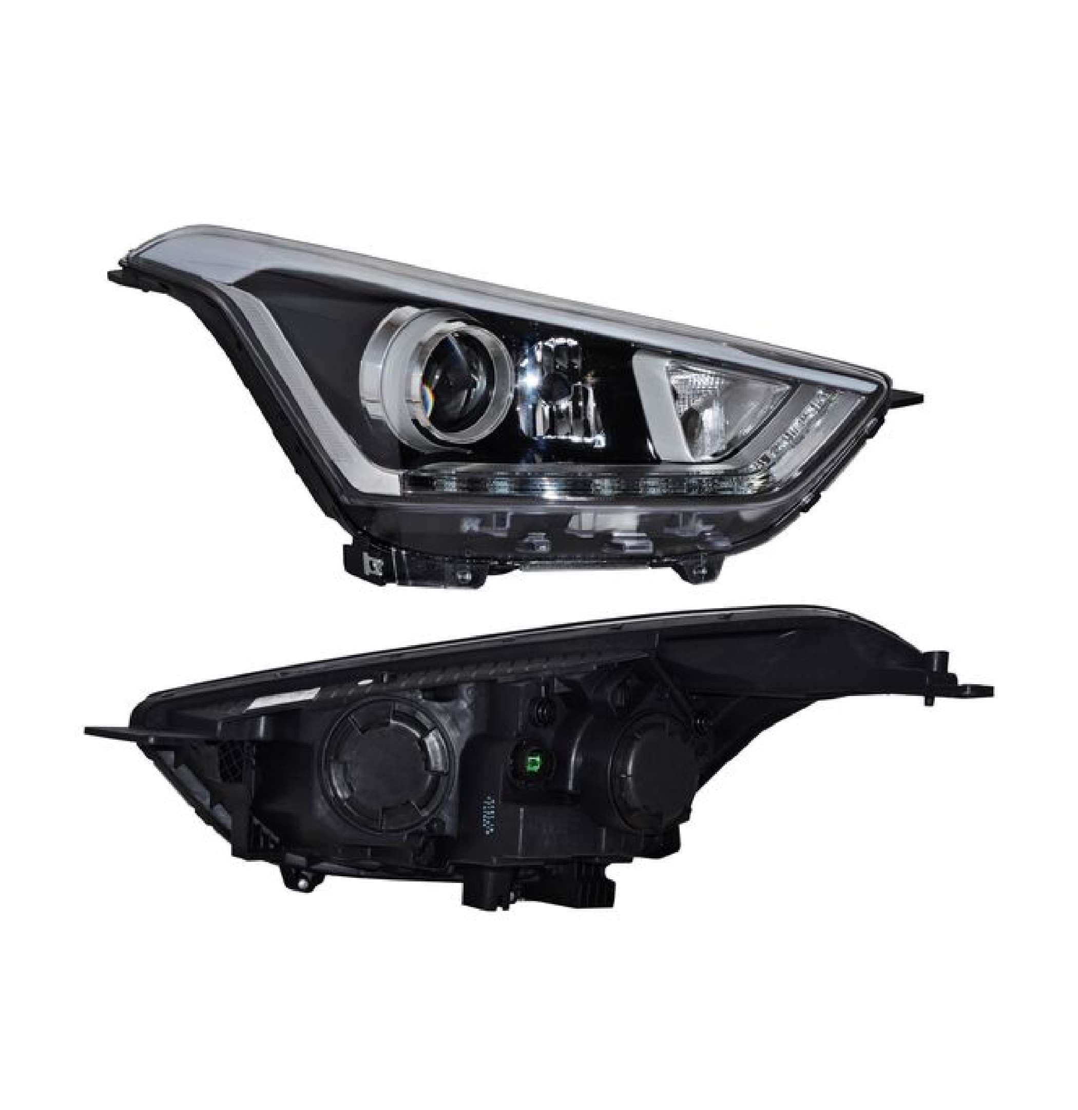 Faro Para Hyundai Creta 2017-2019 Leds Derecho