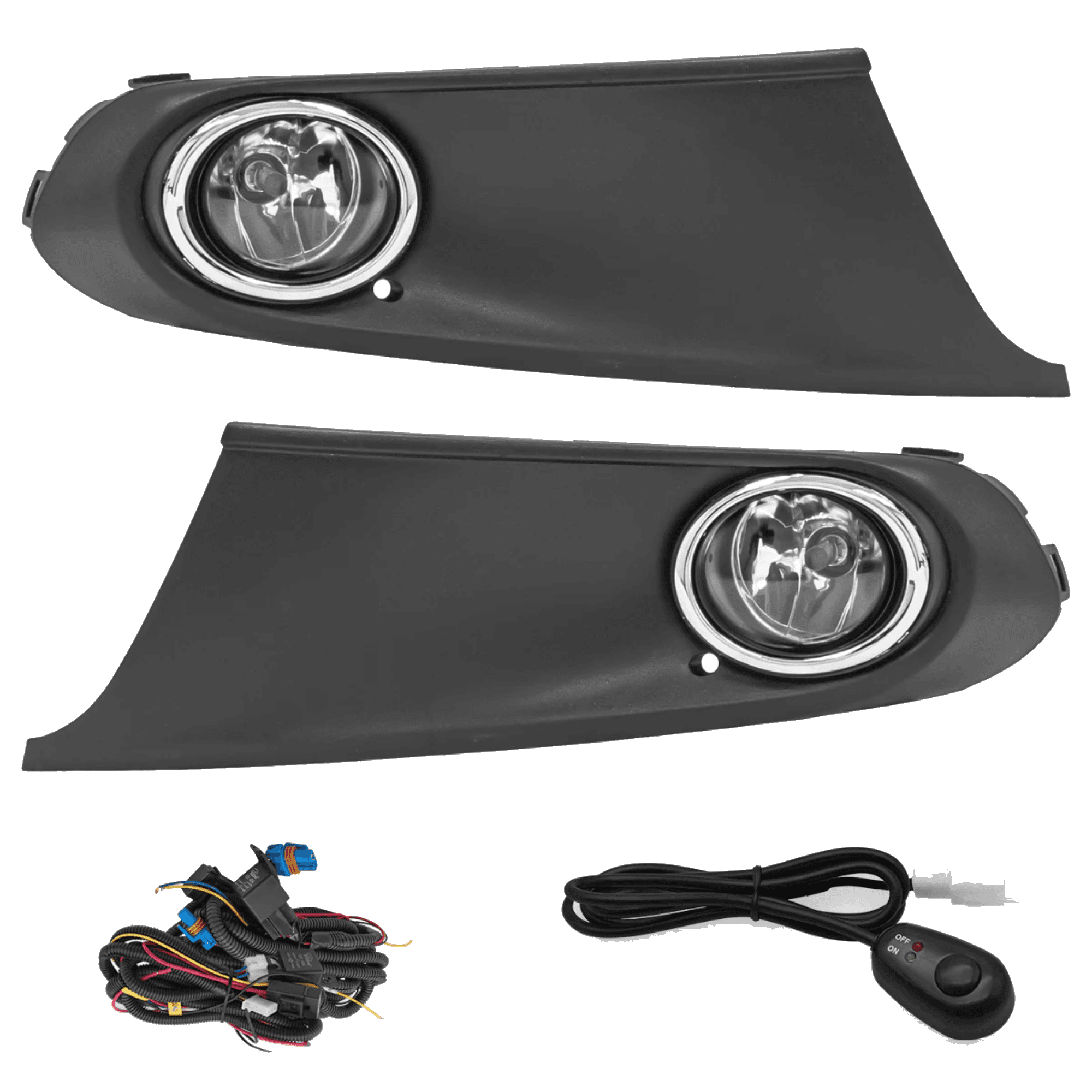 Kit faros niebla Volkswagen Vento 2014-2015 con arnes switch Universal y focos