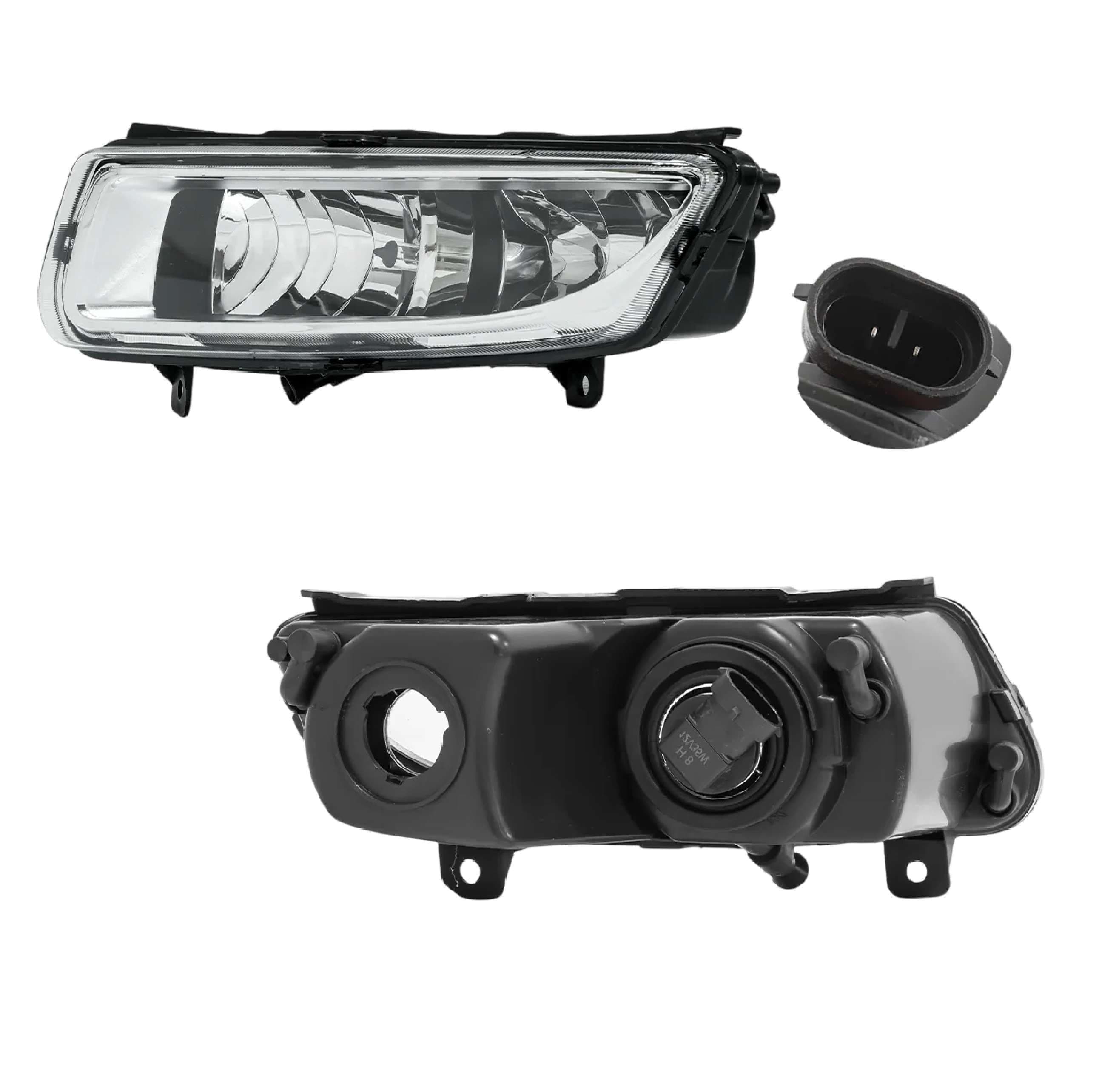 Faro niebla izquierdo Volkswagen Vento 2016-2019 para 2 focos cromado