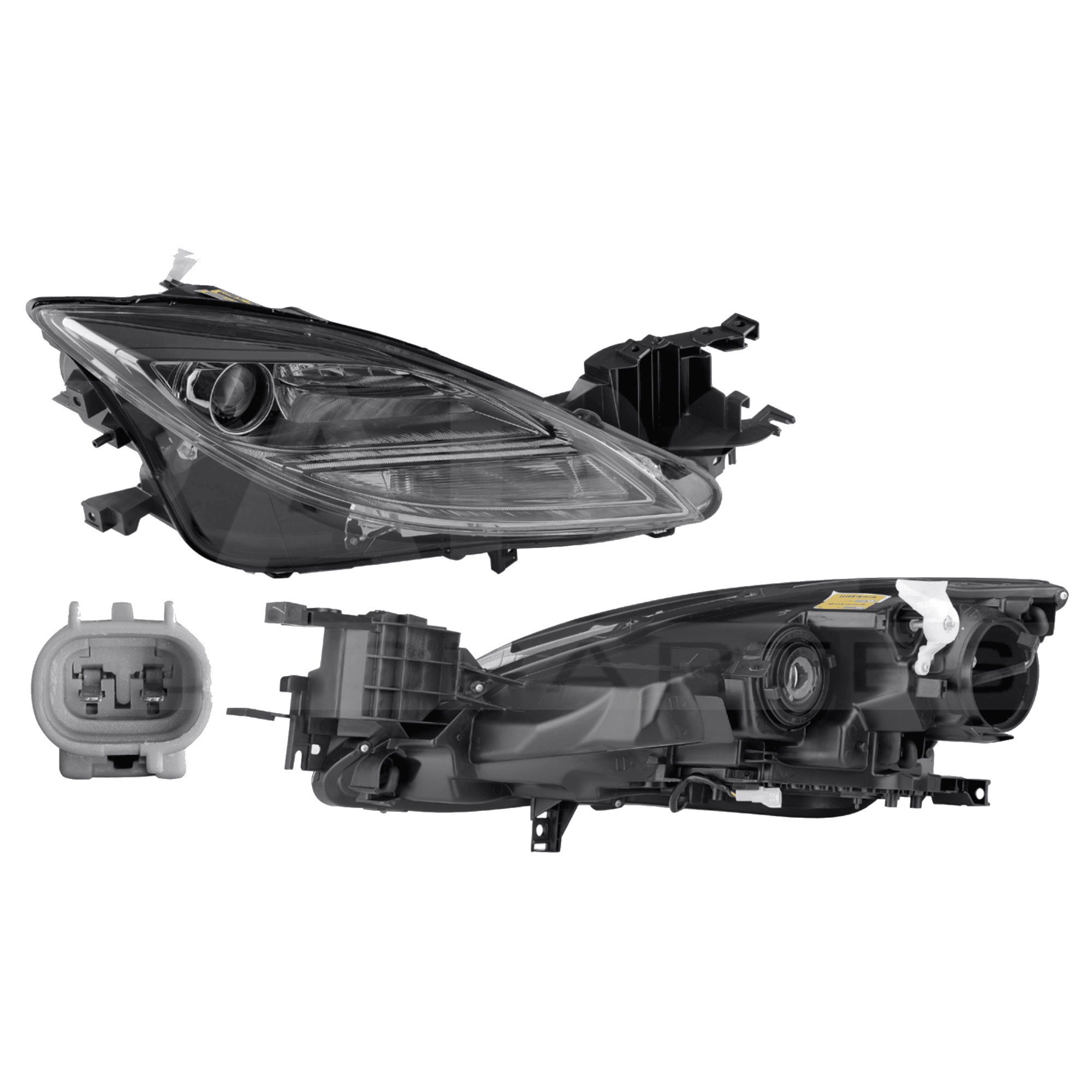 Faro Derecho Mazda 6 2009-2010 Sin Foco Halogeno Depo