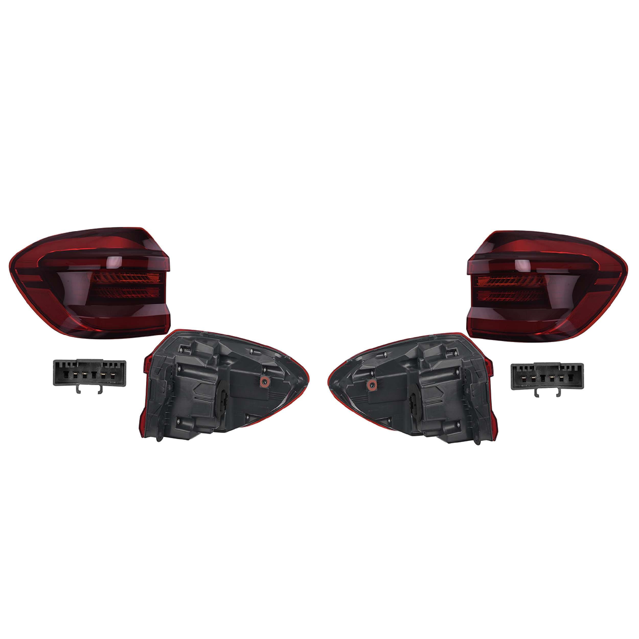 Par Calaveras Exteriores Leds Bmw X3 2018-2021 Depo