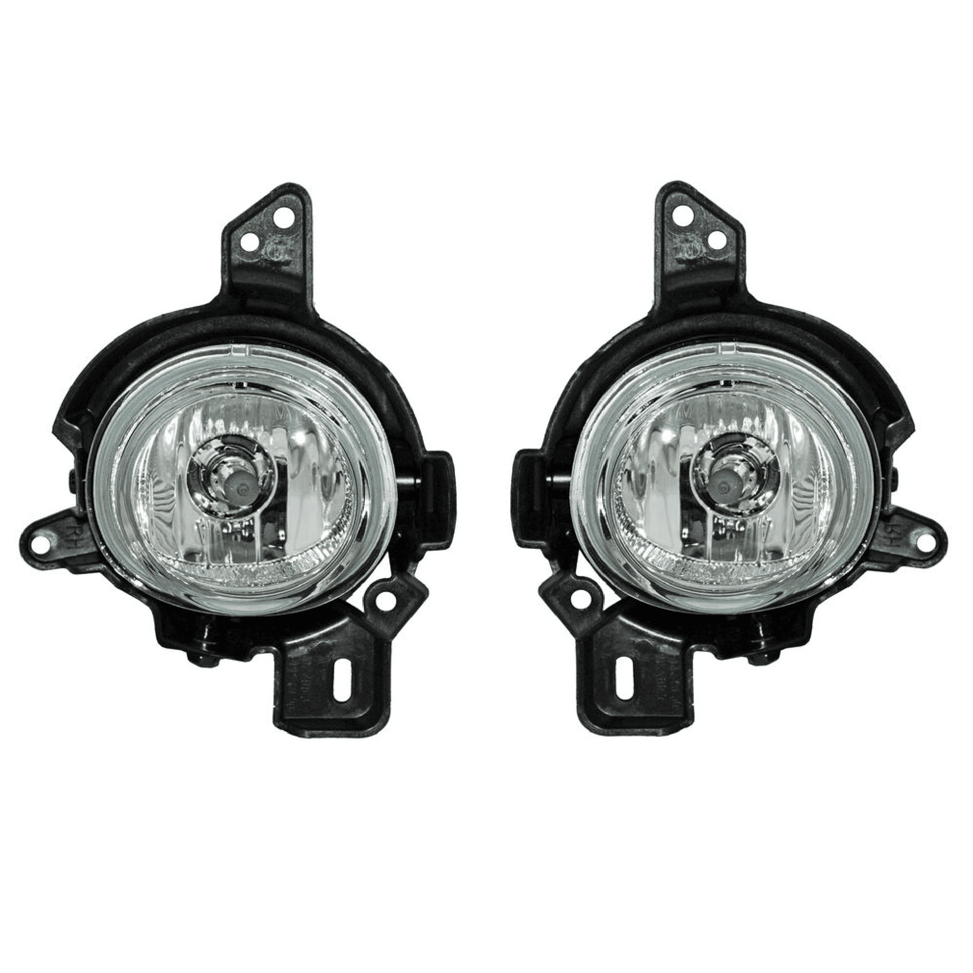 Par Faros Niebla Mazda 2 2016-2018 Con Base