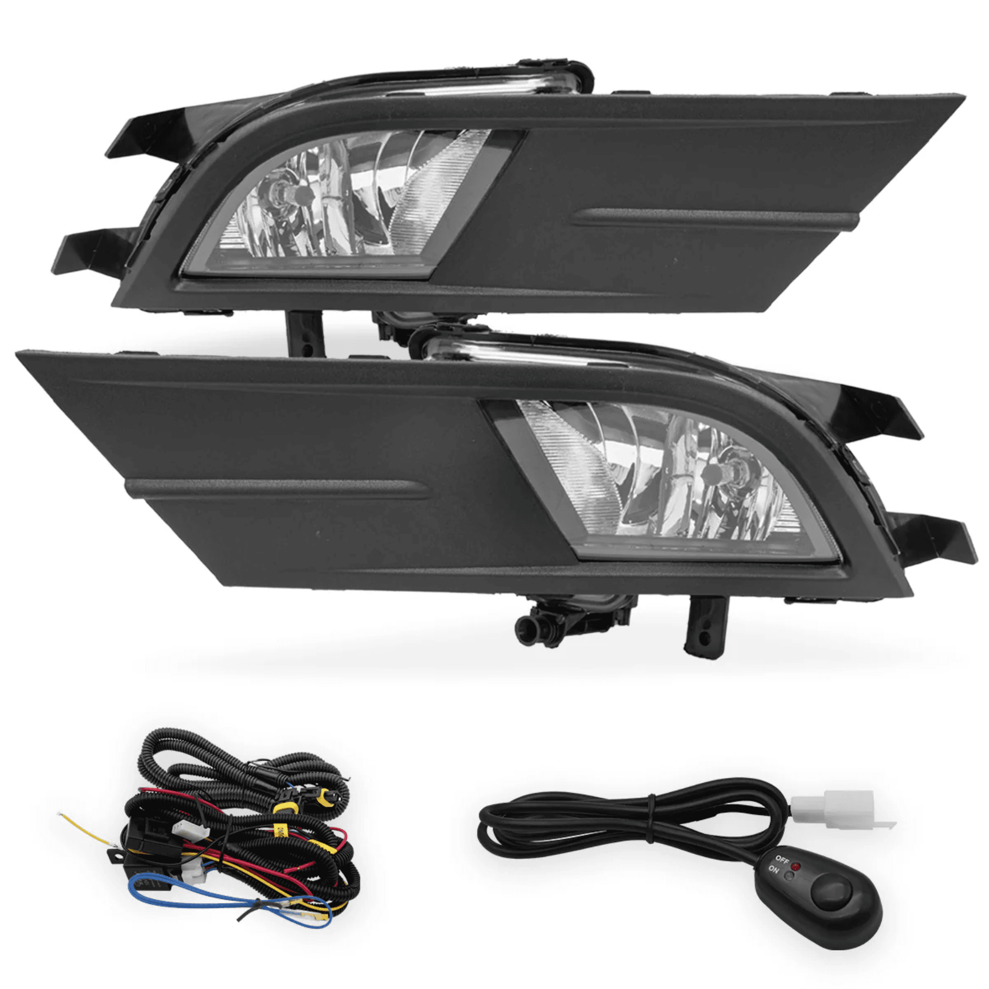 Kit faros niebla Volkswagen Jetta 2015-2018 con arnes switch Universal y focos Sin bases
