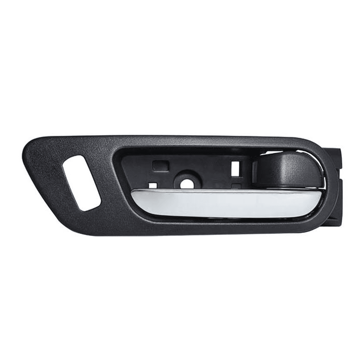Manija Interior Mazda Cx-9 2007-2015 Con Hoyo Para Seguro Negra/Cromo Plastico Derecha Delantera Hushan
