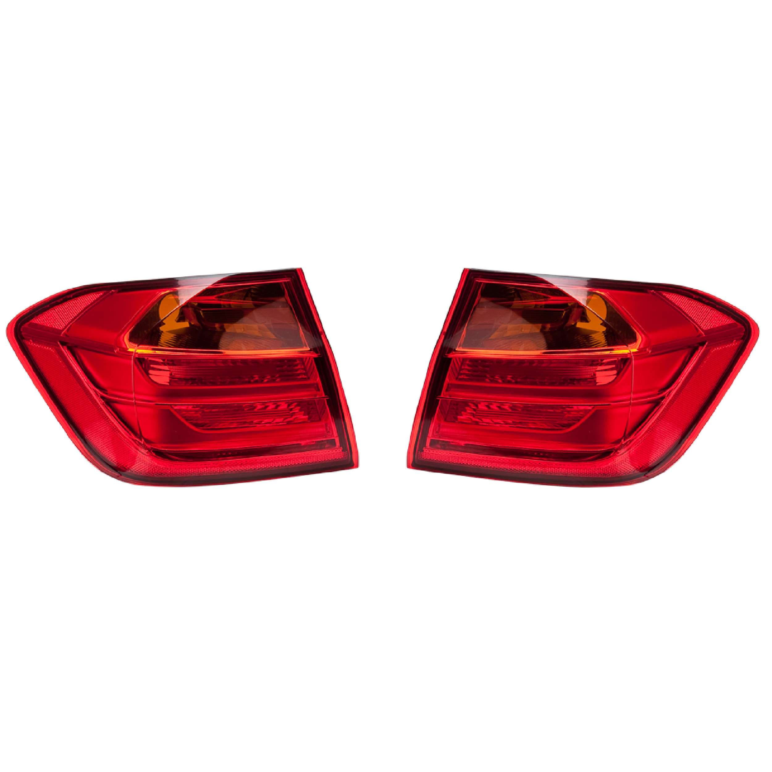 Par Calaveras Exteriores Leds Bmw Serie 3 Sedan 2013-2015 Depo