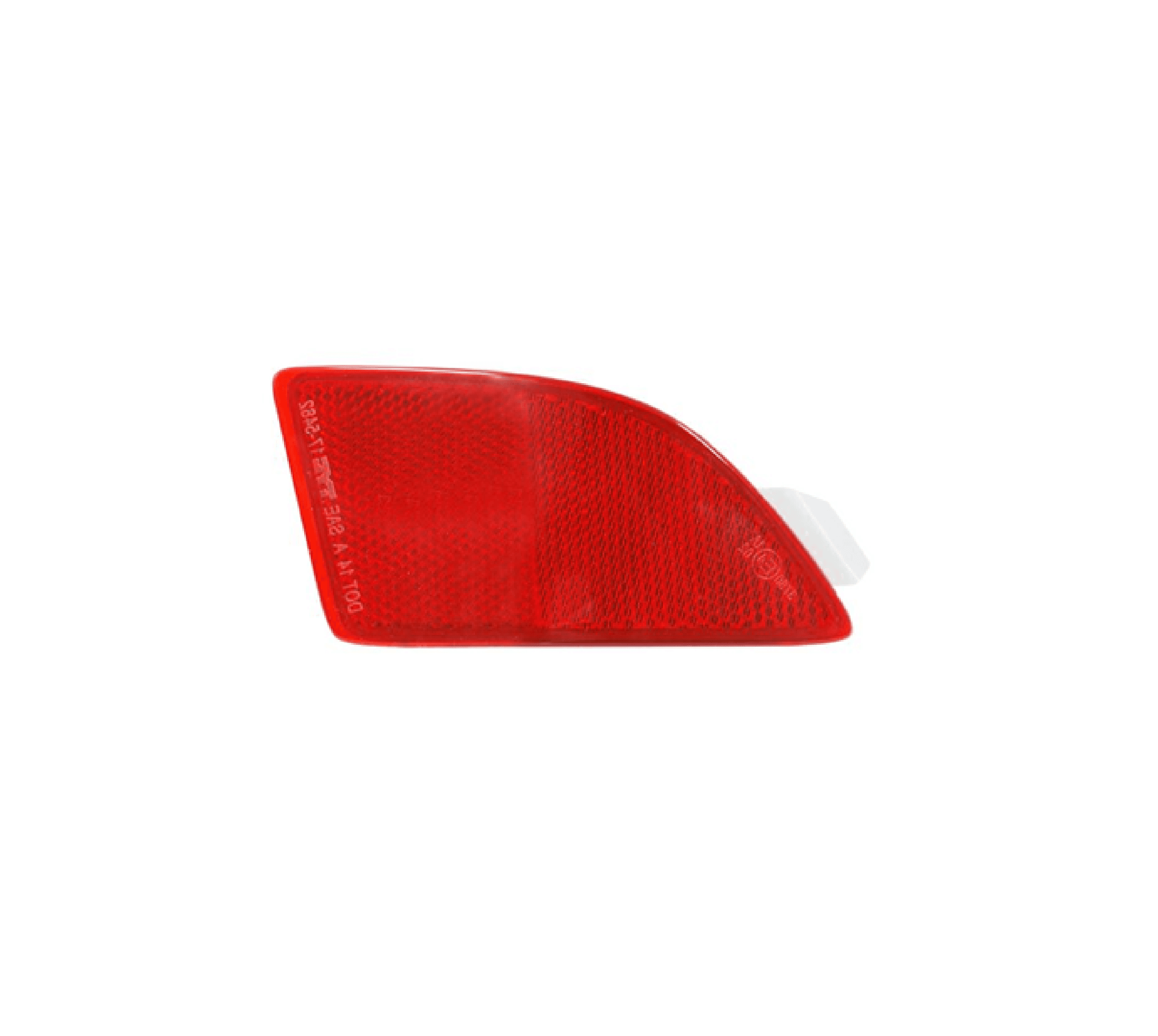Cuarto Trasero Mazda 3 2014-2016 Hatchback Reflejante Rojo Derecho