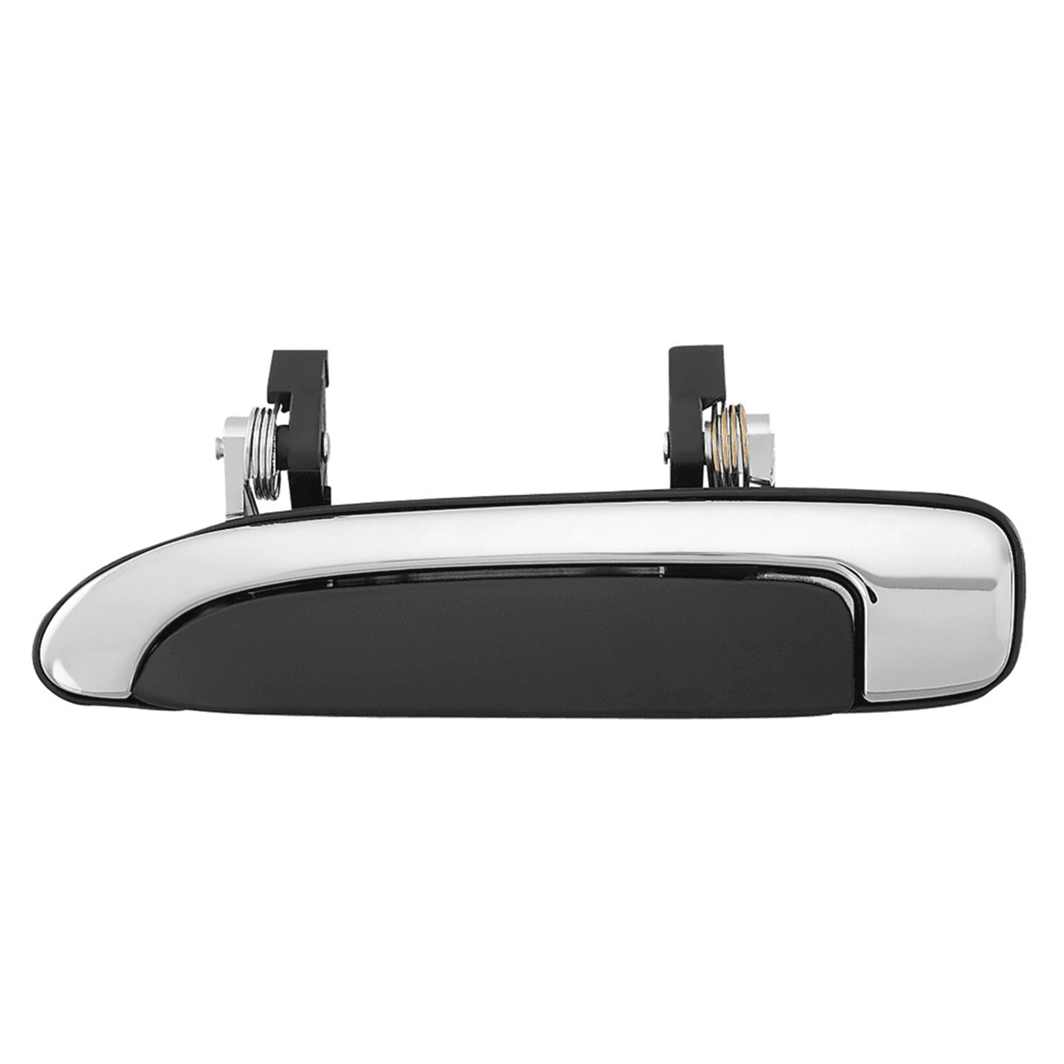 Manija Exterior Ford Crown Victoria 1992-2011 Corrugada Negra/Cromo Plastico Izquierdo Trasera Hushan