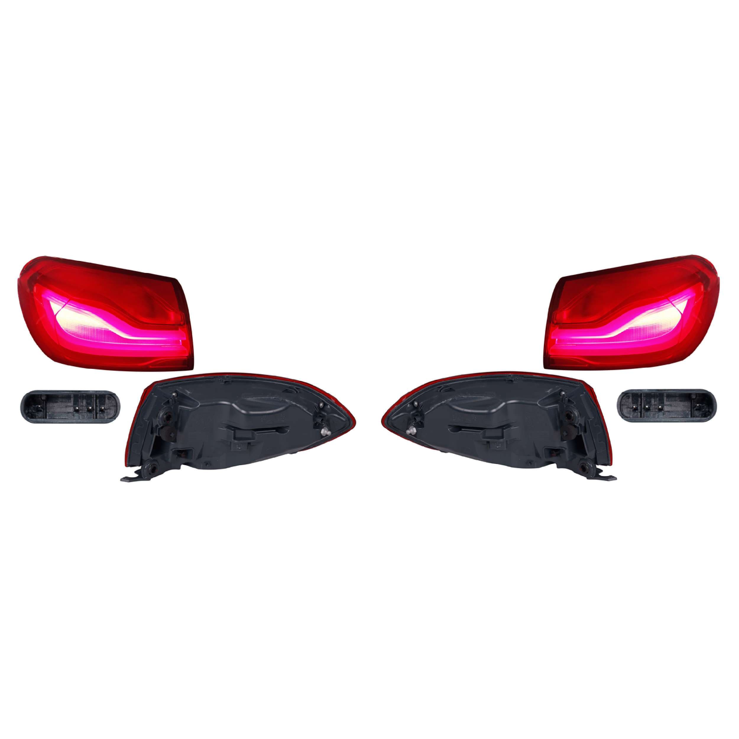 Par Calaveras Exteriores Leds Bmw Serie 4 Coupe / Bmw Serie 4 Sedan 2018-2020 Depo