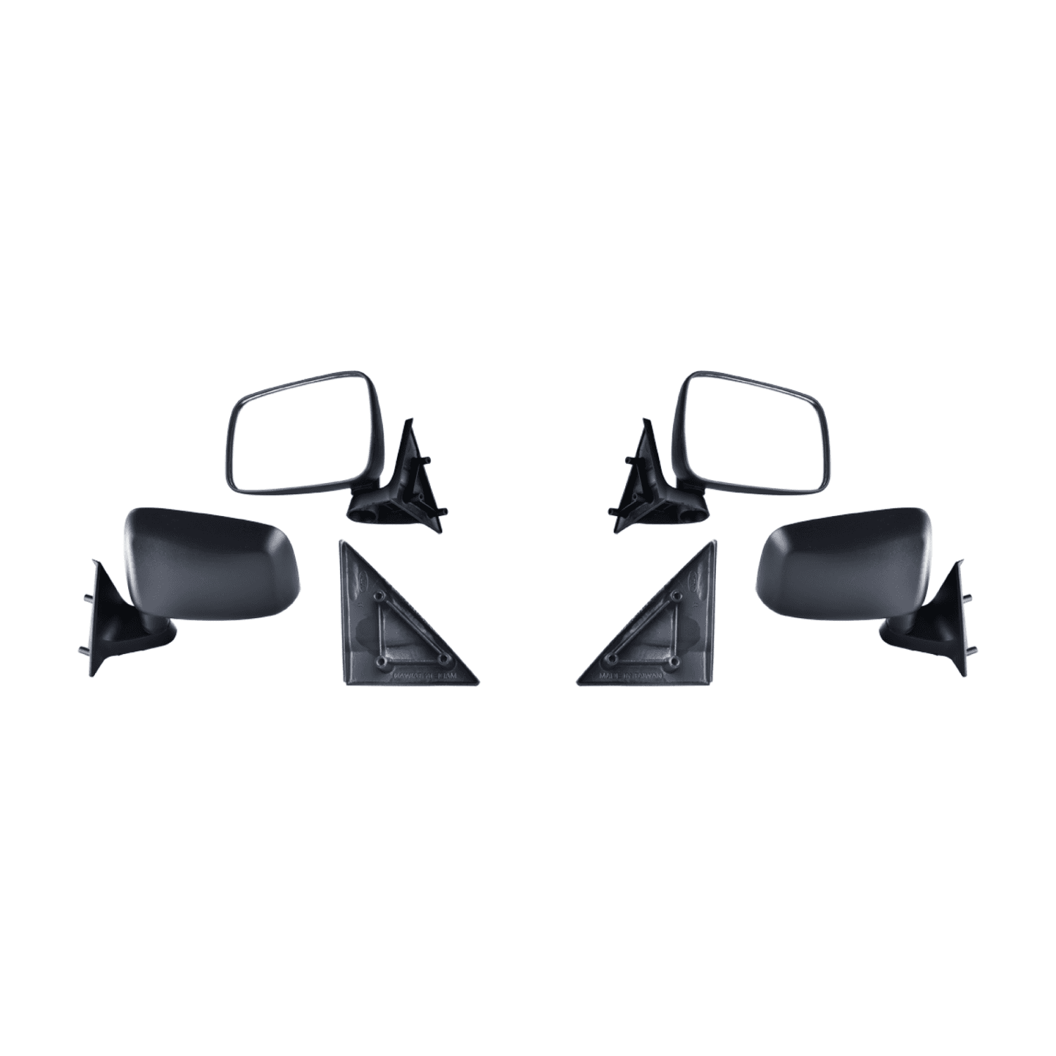 Par Espejos Negro Mazda Pick-Up Base / Le-5 / Lx / Se-5 1986-1993