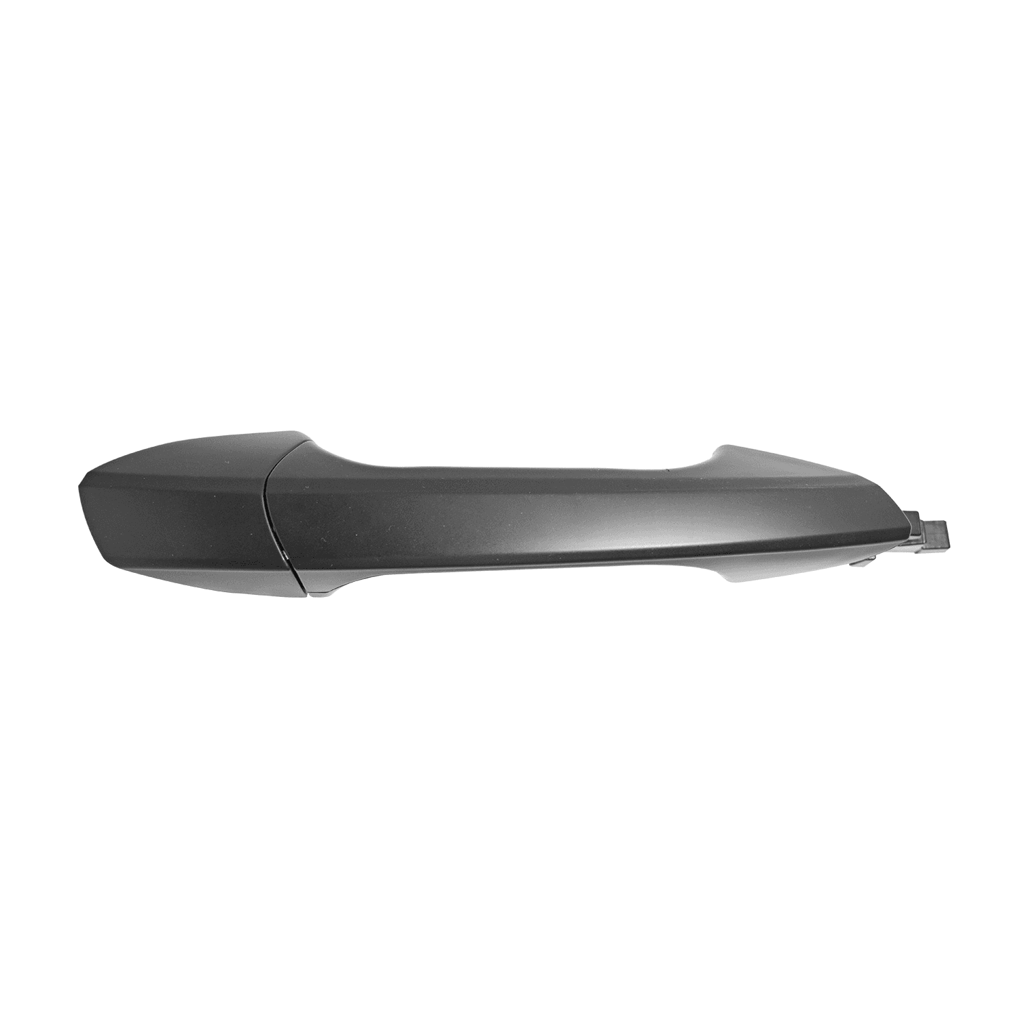 Manija Exterior Mercedes-Benz Clase-A 2012-2017 Sin Hoyo Para Llave/Sin Hoyo Para Sensor Lisa Negra Plastico Derecha Delantera/Trasera Delantera Hushan