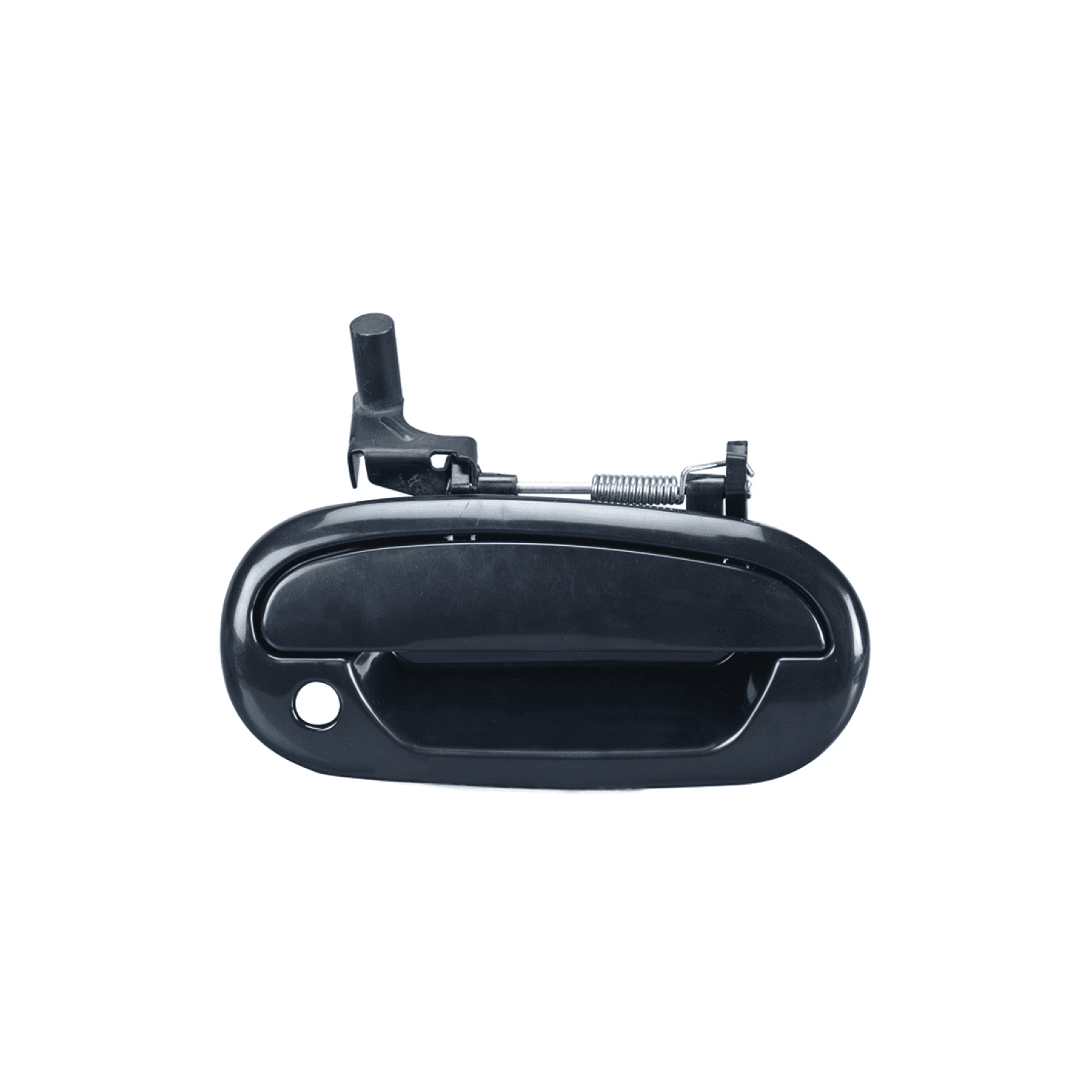 Manija Exterior Ford F-150/F-250 1997-2008 Con Hoyo Para Llave Lisa Para Pintar Negra Plastico Derecha Delantera Hushan