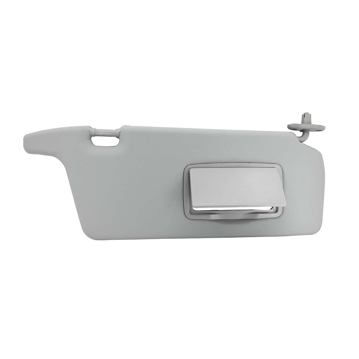 Visera Honda Civic 2001-2005 Con Espejo Sin Luz Gris Vinipiel Generica Tipo Original Izquierdo Delantera Generica