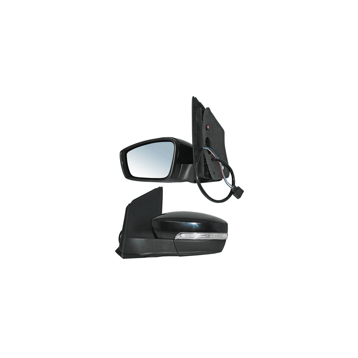 Espejo Vw Up 2016-2018 Electrico Para Pintar Con Direccional Sin Desempañante Izquierdo