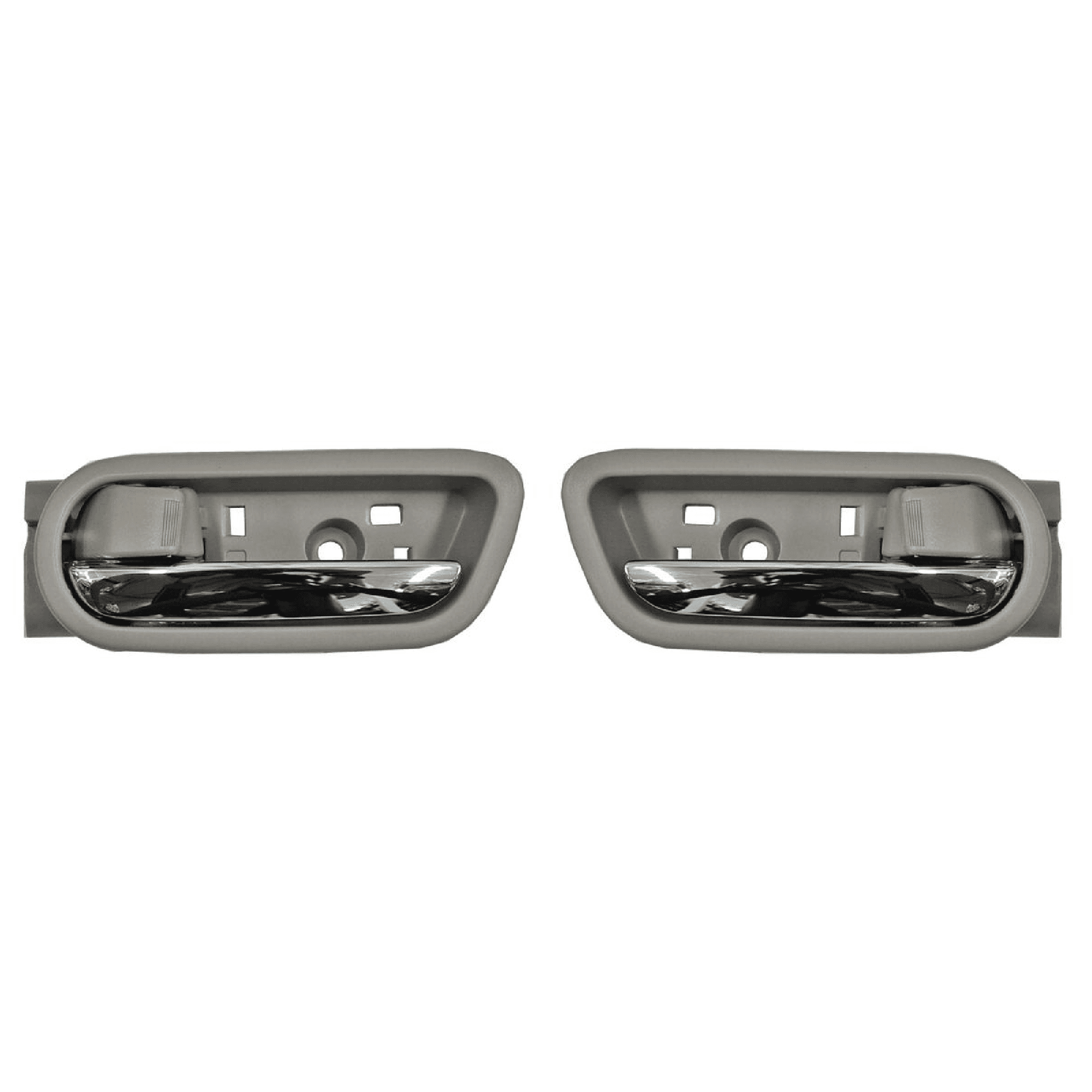 Par Manijas Interiores Mazda Cx9 2007-2015 Plastico Beige/ Cromo Trasera