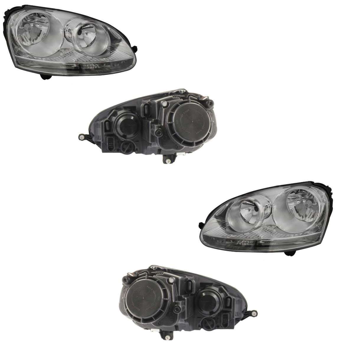 Par Faros Volkswagen BORA 2006-2010 Fondo Cromado