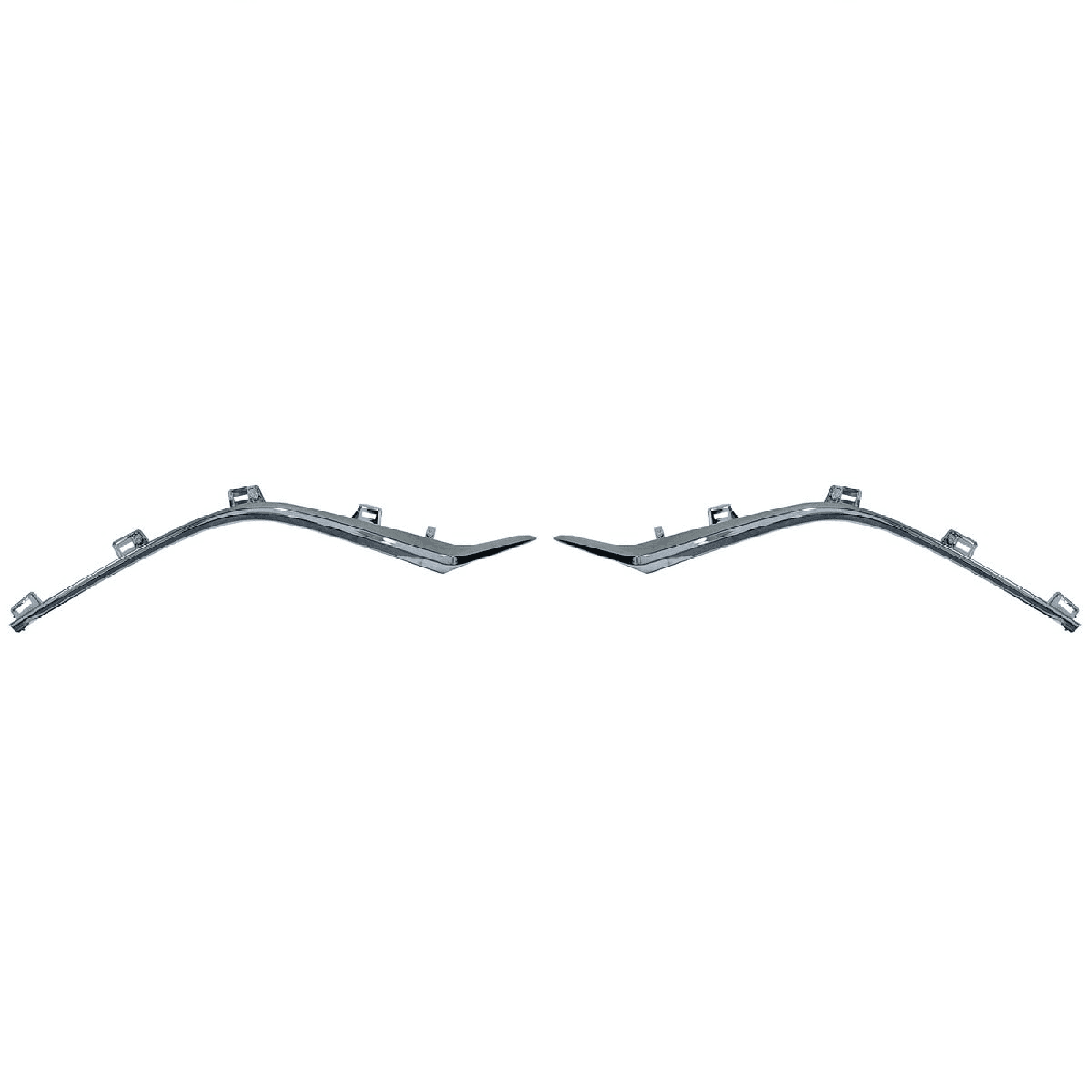 Par Molduras Parrilla Mazda 3 2014-2016 Lateral Cromada